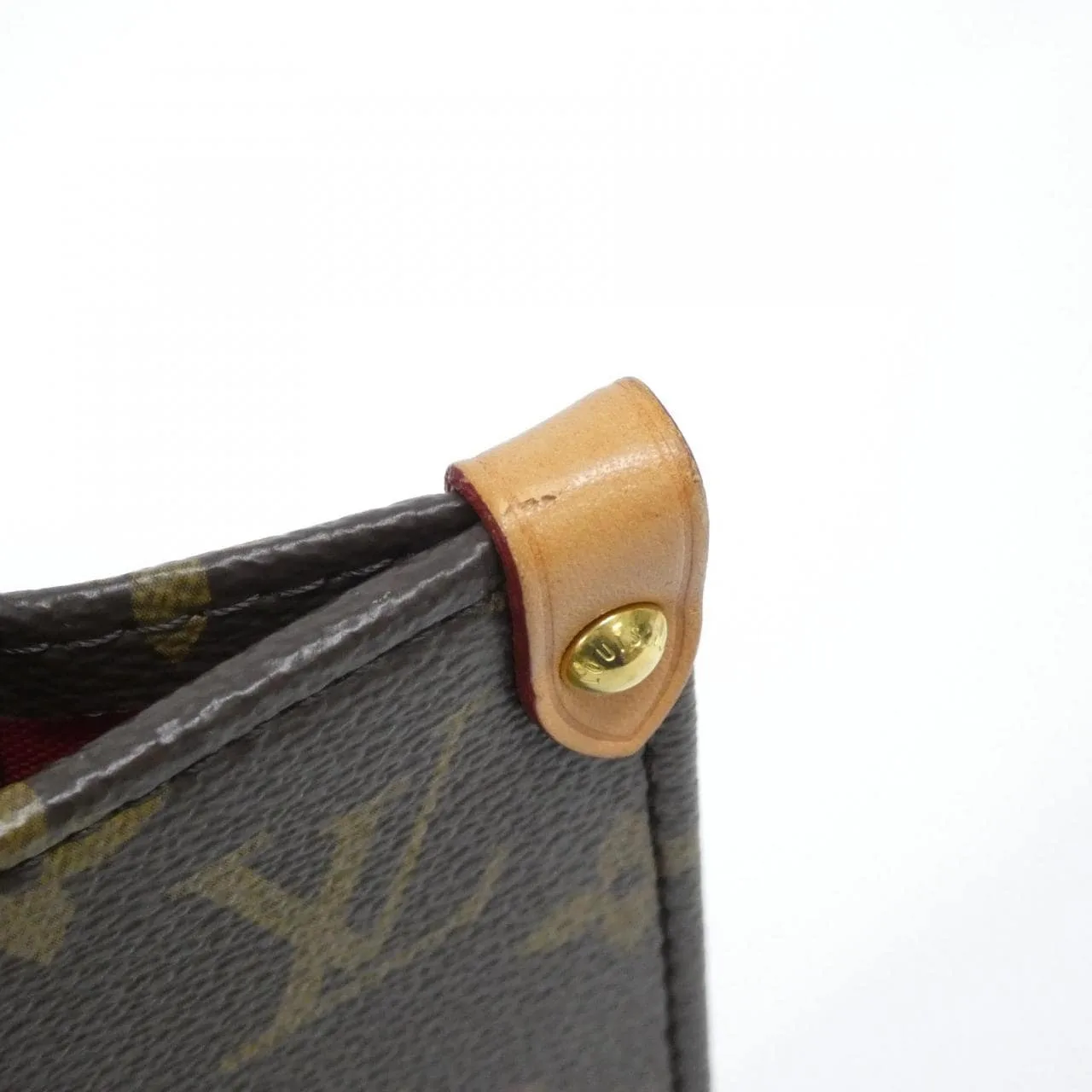 LOUIS VUITTON M45848 Handbag Monogram 黑色 Monogram 中古品A - 縮圖 4