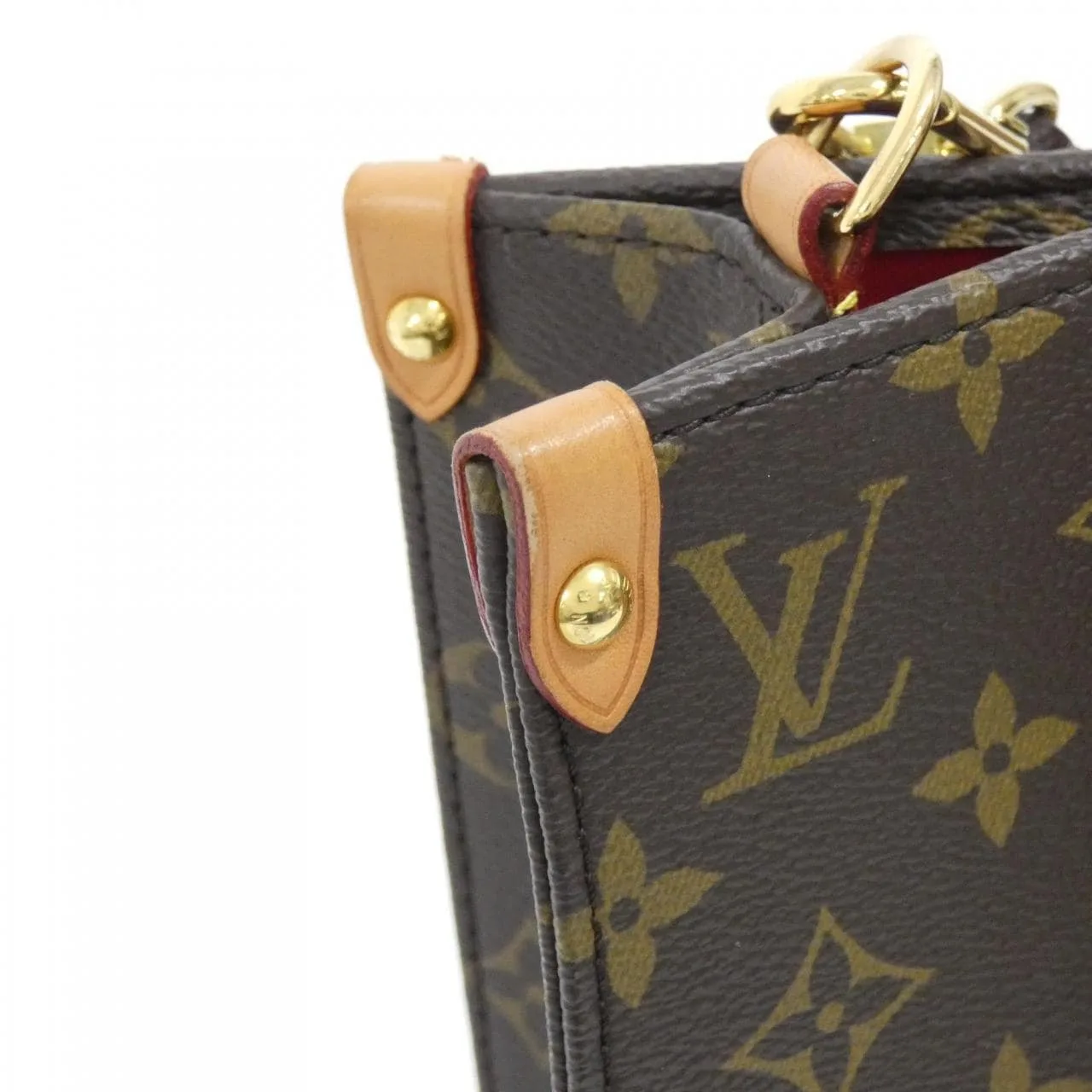 LOUIS VUITTON M45848 Handbag Monogram 黑色 Monogram 中古品A - 縮圖 5