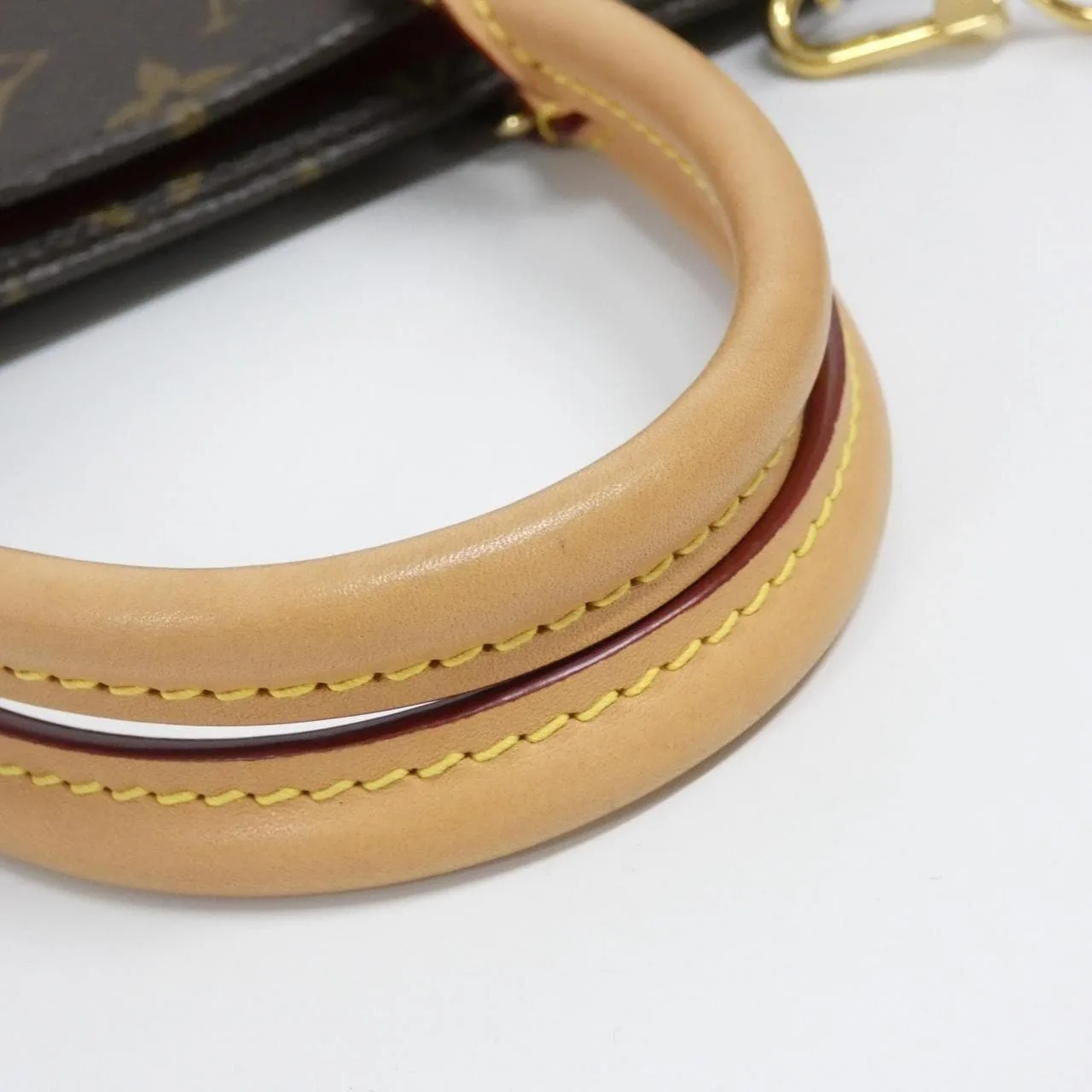 LOUIS VUITTON M45848 Handbag Monogram 黑色 Monogram 中古品A - 縮圖 7