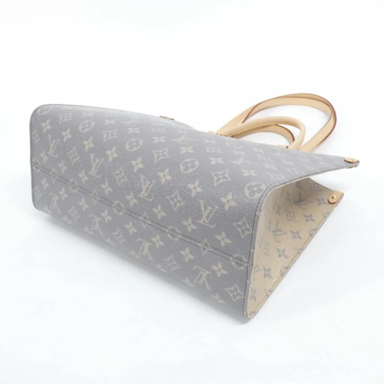 LOUIS VUITTON M12415 Handbag Monogram 灰色 Monogram 中古品A - 縮圖 2