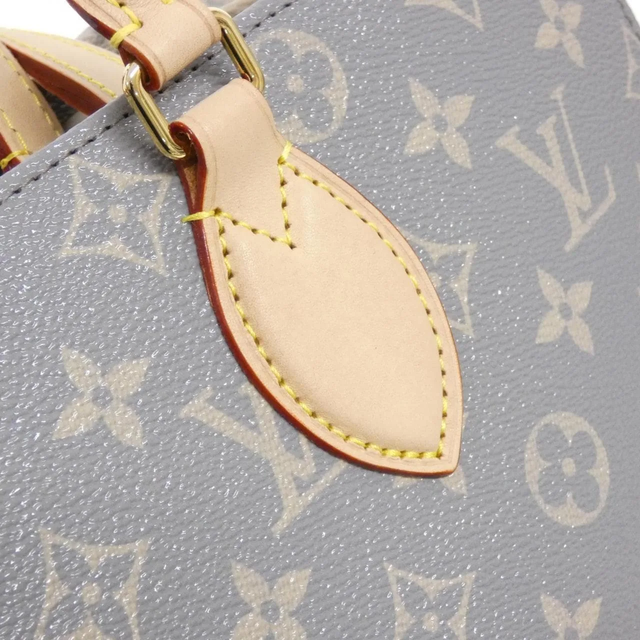 LOUIS VUITTON M12415 Handbag Monogram 灰色 Monogram 中古品A - 縮圖 3