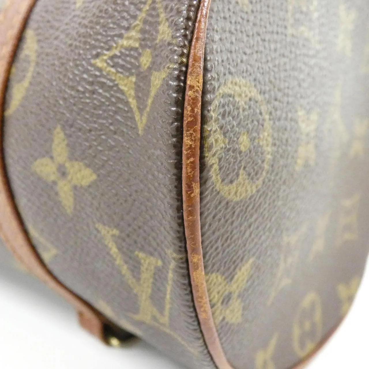 LOUIS VUITTON Papillon M51366 Handbag Monogram Black Monogram Rank B - Thumbnail 2