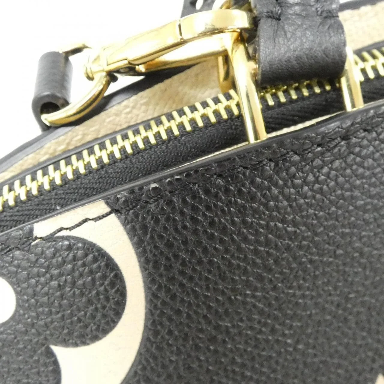 LOUIS VUITTON M45842 Handbag Monogram 黑色 Monogram 中古品A - 縮圖 6