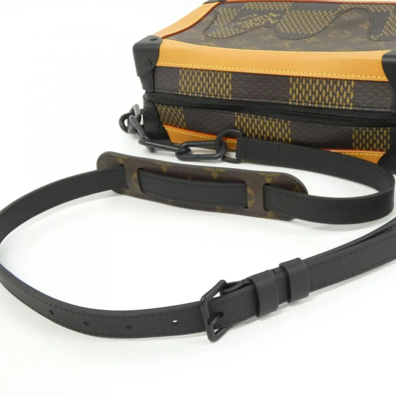 LOUIS VUITTON Soft Trunk N40381 Shoulder Damier Black Damier Rank A - Thumbnail 9