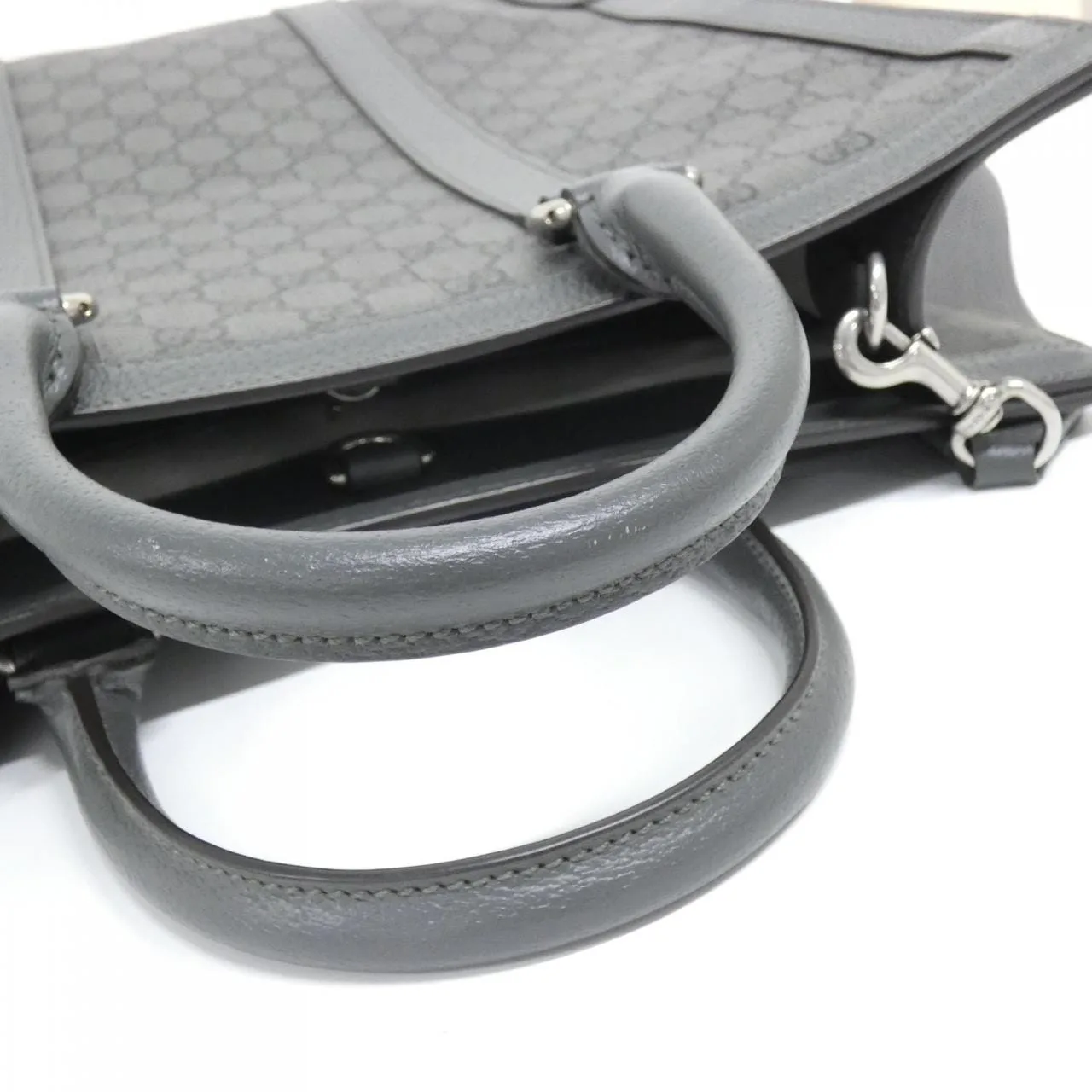 GUCCI 731793 UULHK Handbag Canvas Black Canvas Rank A - Thumbnail 6