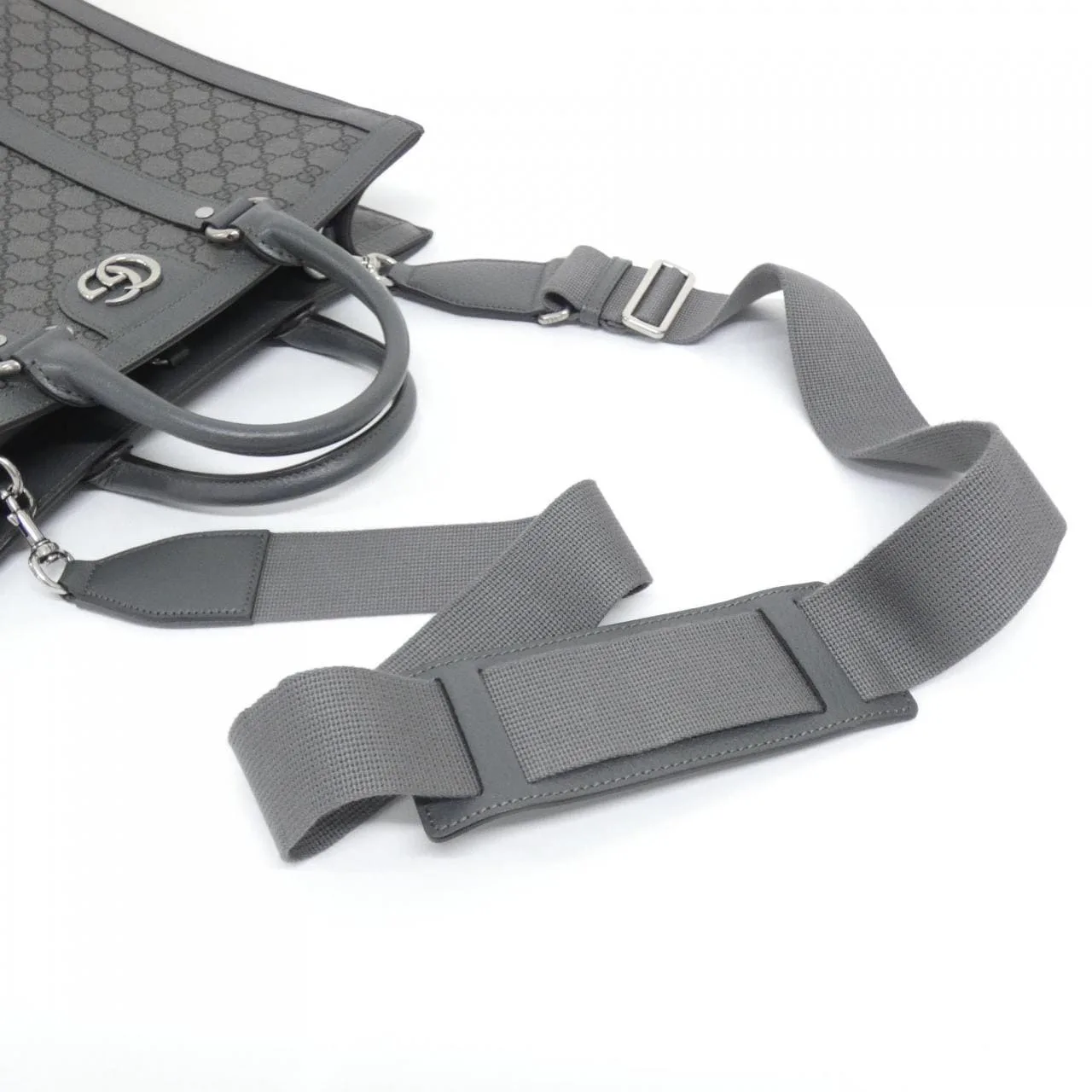 GUCCI 731793 UULHK Handbag Canvas Black Canvas Rank A - Thumbnail 7