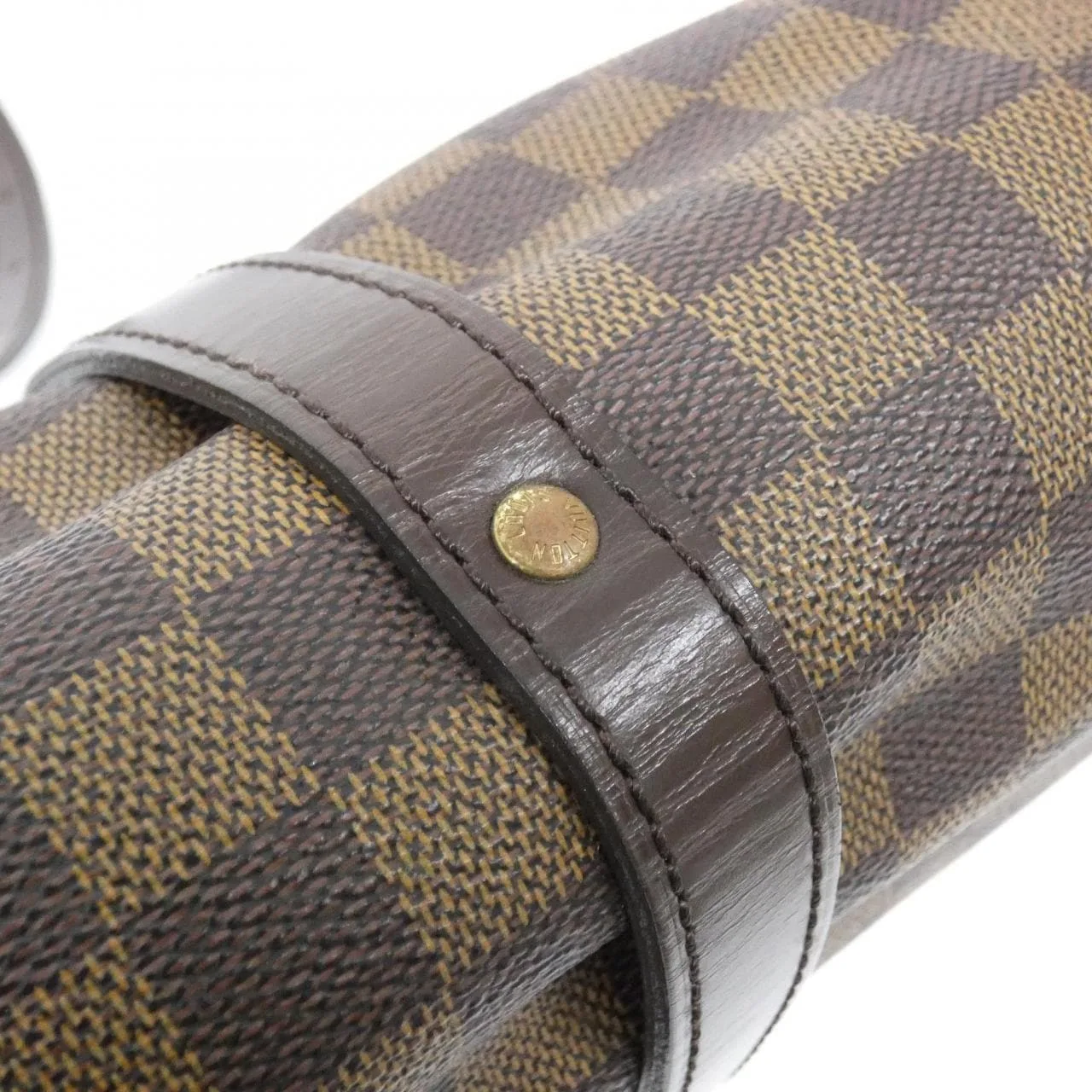 LOUIS VUITTON Saumur N48081 Shoulder Damier 黑色 Damier 中古品A - 縮圖 3