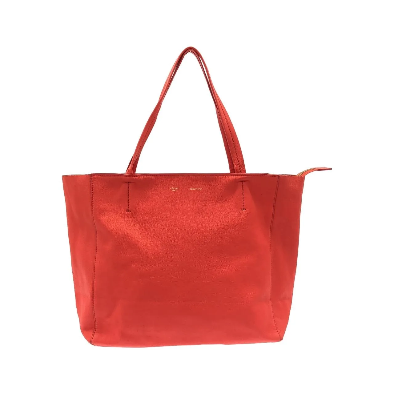 CELINE Cabas 169243DBT Handbag Lambskin Gold