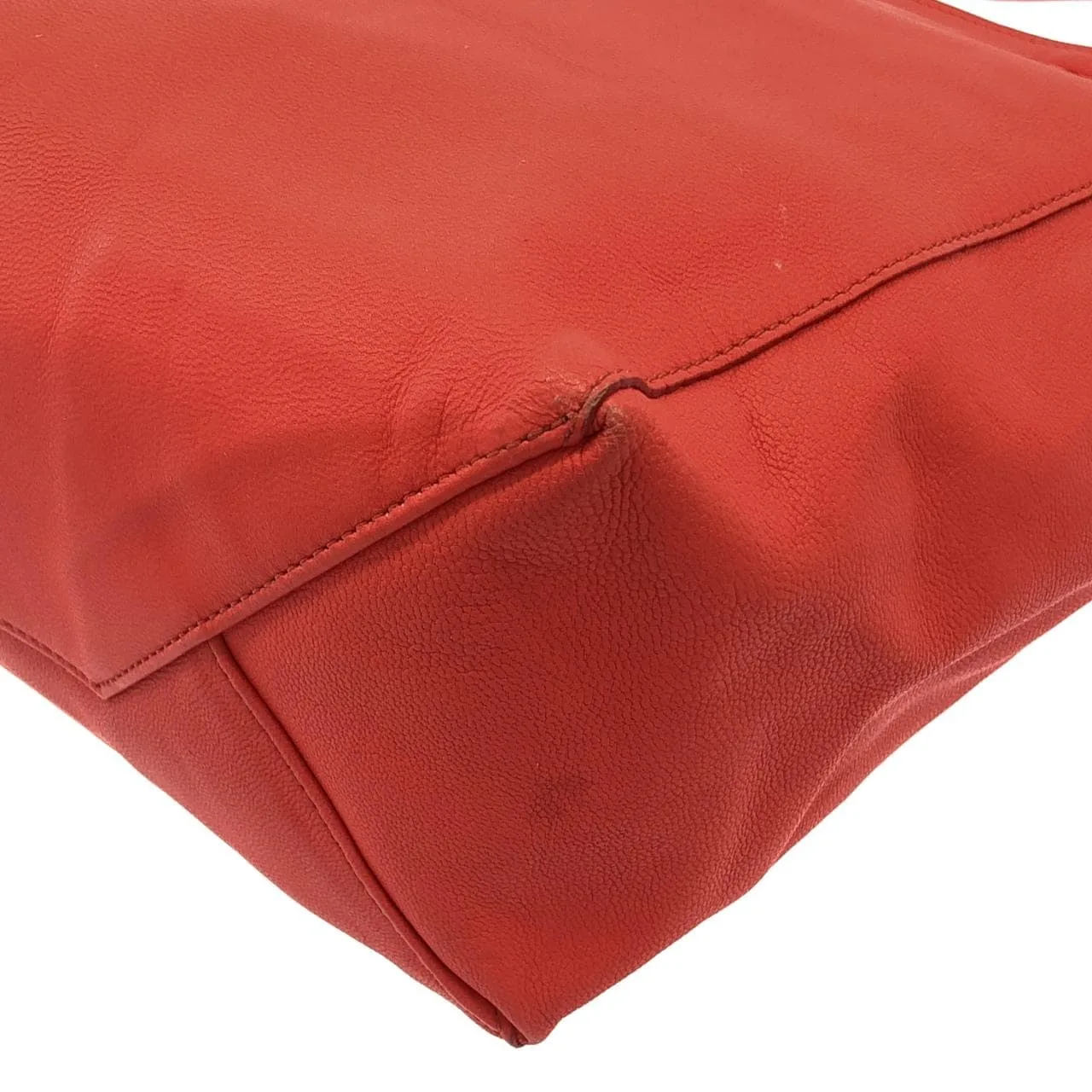 CELINE Cabas 169243DBT Handbag Lambskin Gold Lambskin Rank A - Thumbnail 2