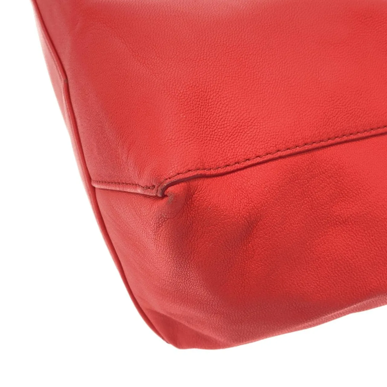 CELINE Cabas 169243DBT Handbag Lambskin Gold Lambskin Rank A - Thumbnail 3