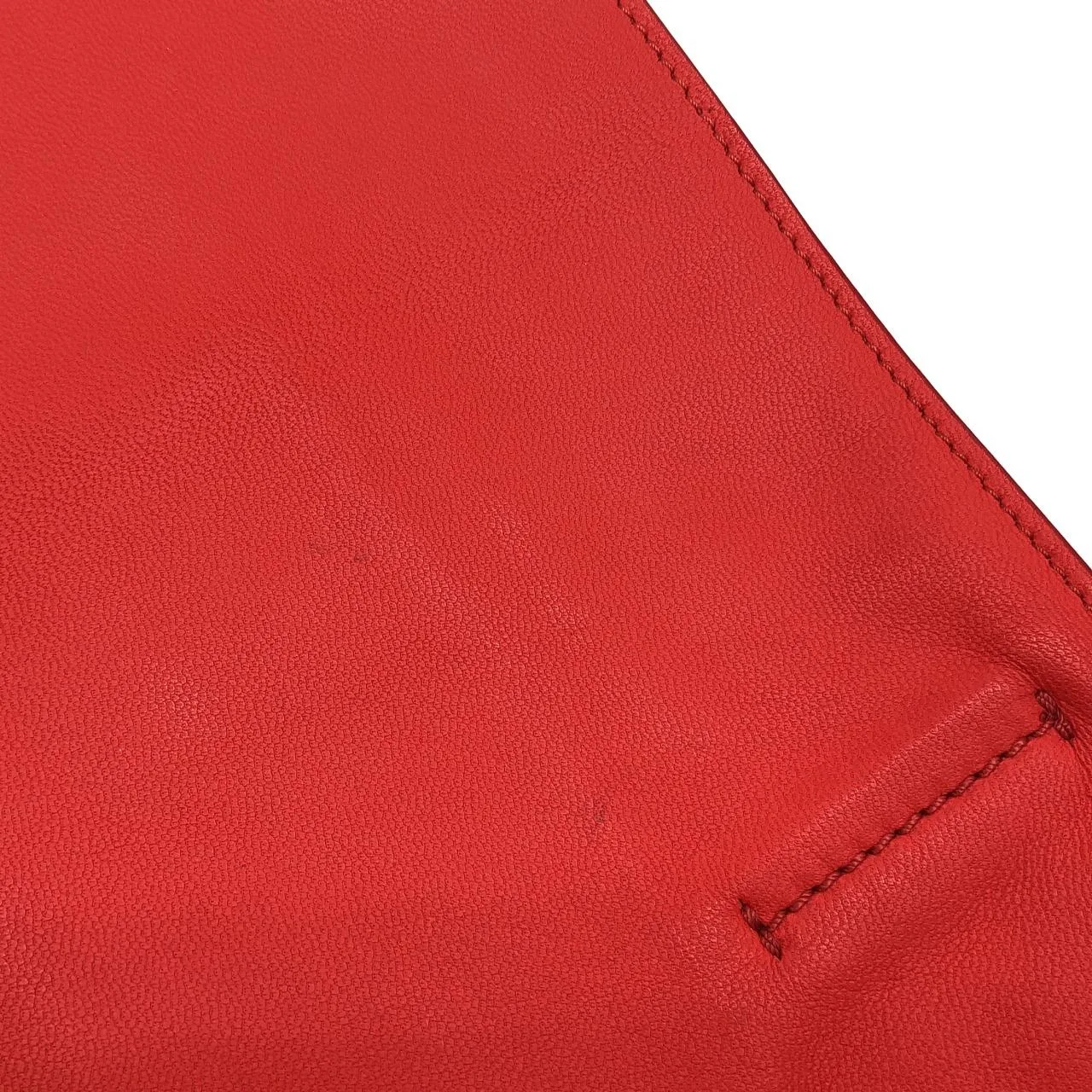 CELINE Cabas 169243DBT Handbag Lambskin Gold Lambskin Rank A - Thumbnail 6