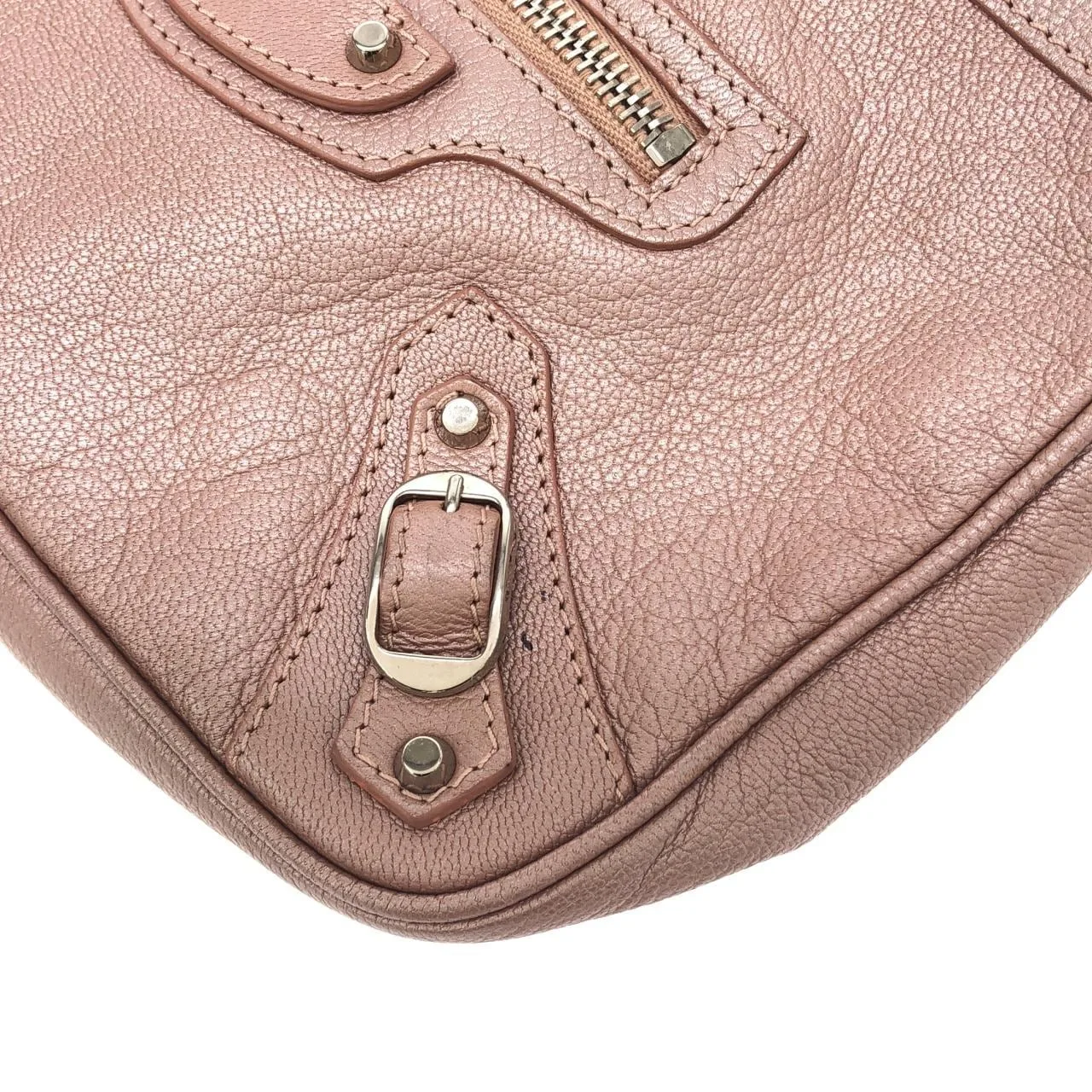 BALENCIAGA 242803 AZJ0N Shoulder 銀色 中古品A - 縮圖 7