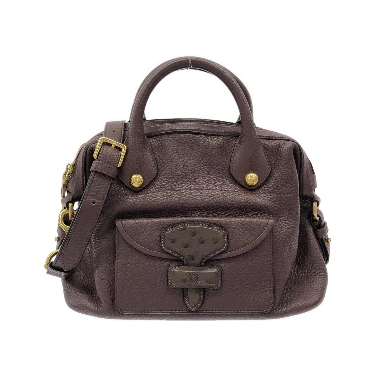 LOEWE 331 41 D85 Handbag Ostrich