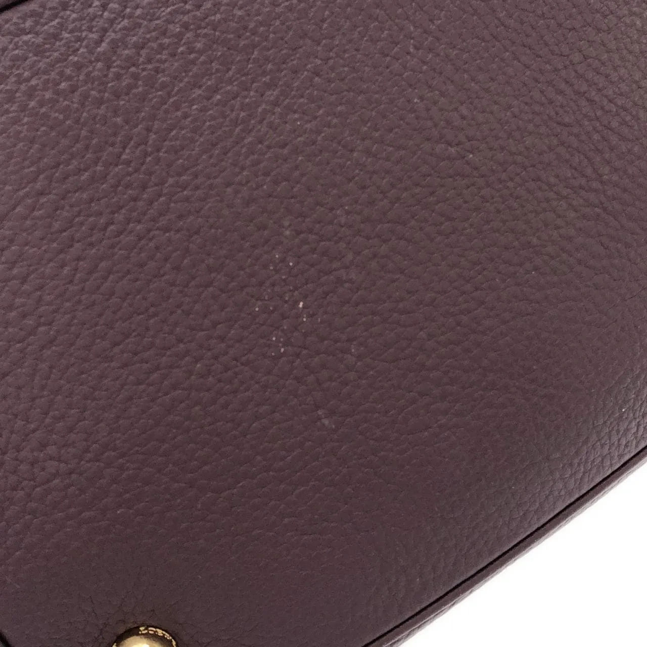 LOEWE 331 41 D85 Handbag Ostrich Purple Ostrich Rank A - Thumbnail 3
