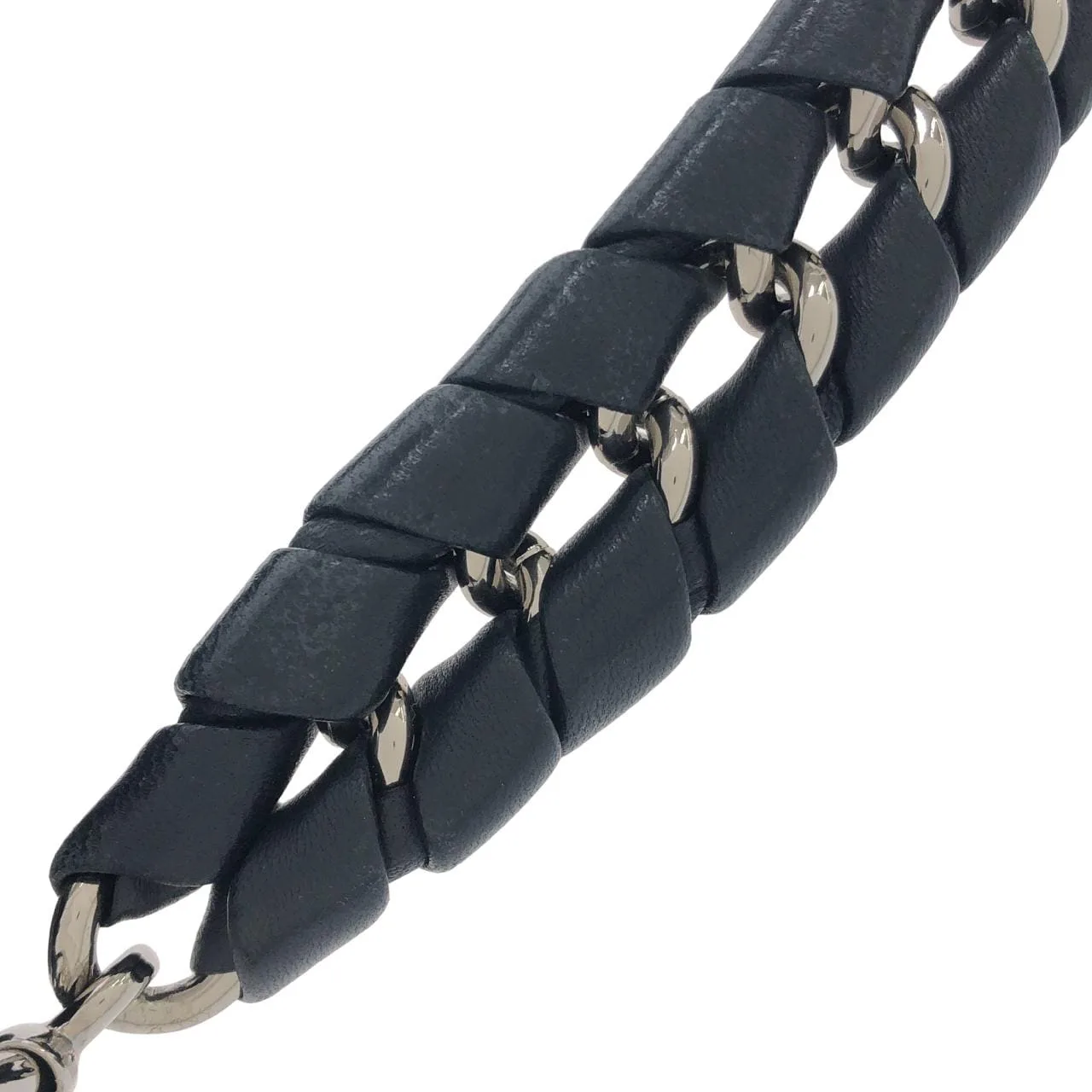 LOEWE 368 53 I28 Shoulder Lambskin Navy Lambskin Rank A - Thumbnail 4