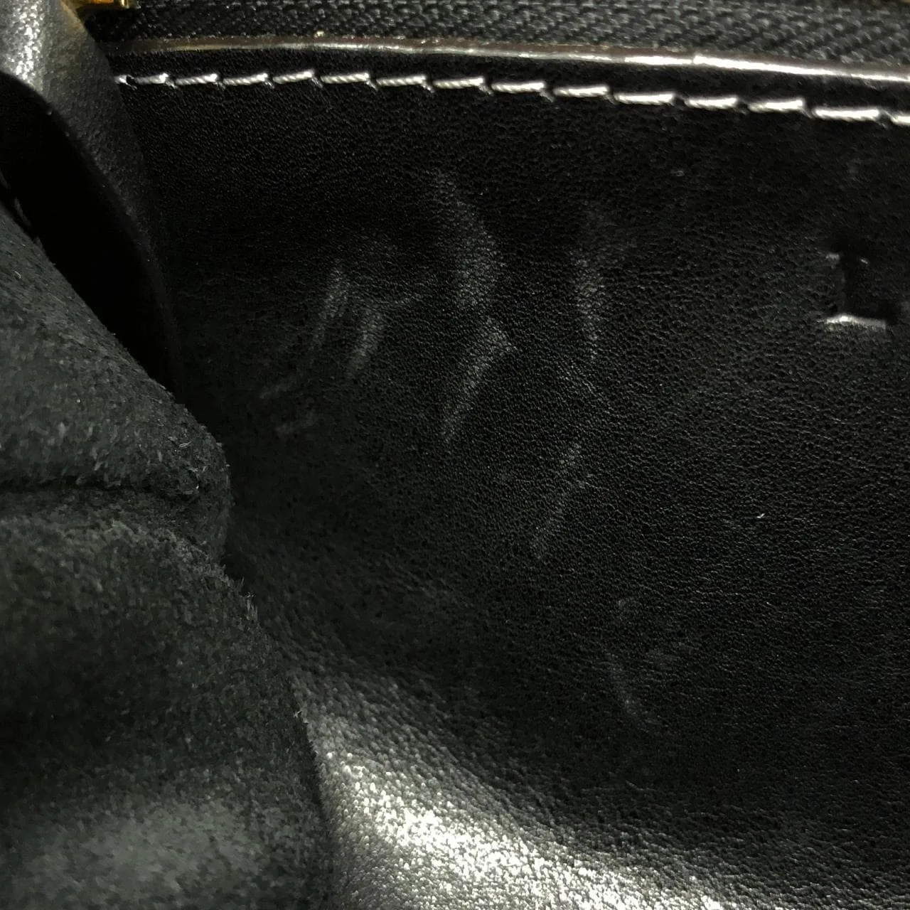 LOEWE Shoulder Leather Black Leather Rank A - Thumbnail 6