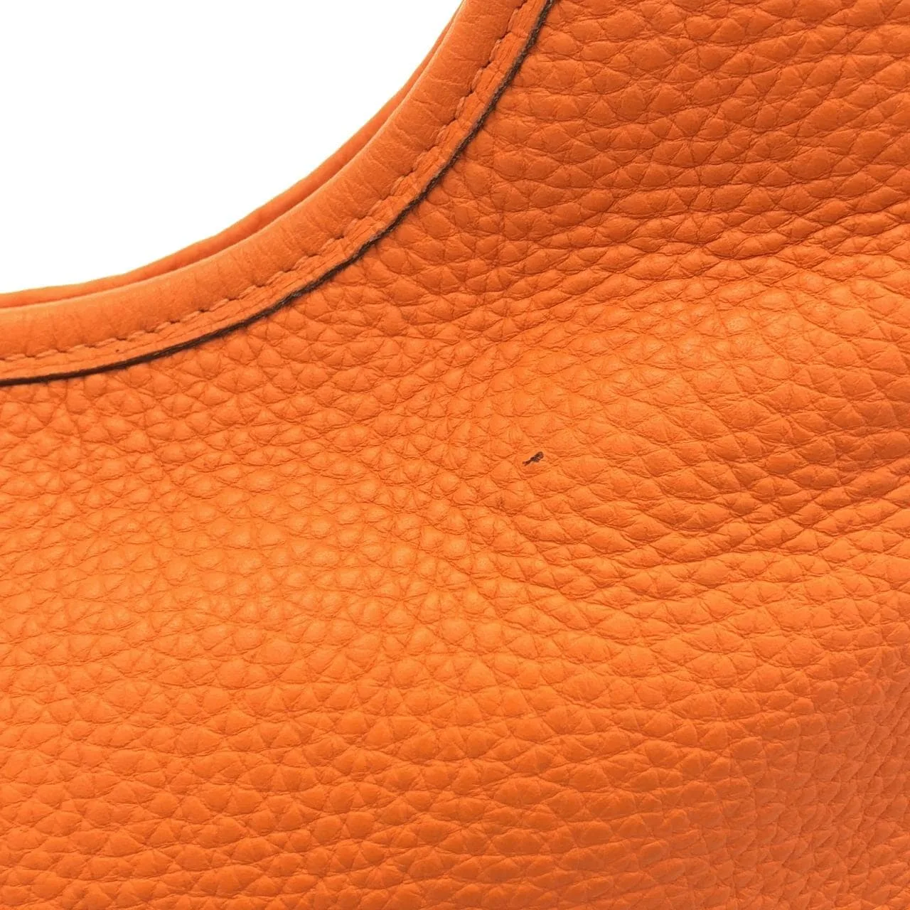 HERMES Shoulder Togo Orange Togo Leather Rank A - Thumbnail 5