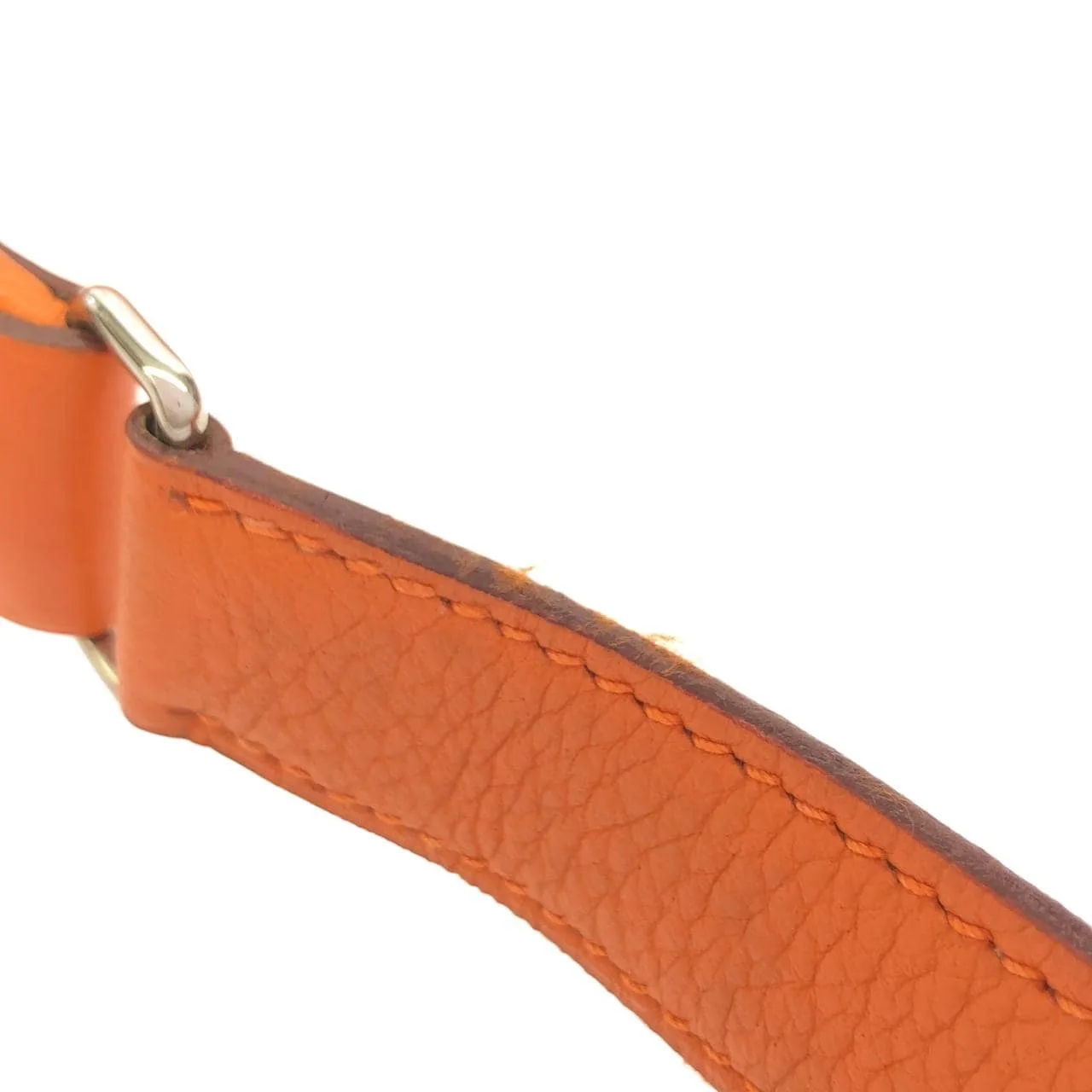 HERMES Shoulder Togo Orange Togo Leather Rank A - Thumbnail 7