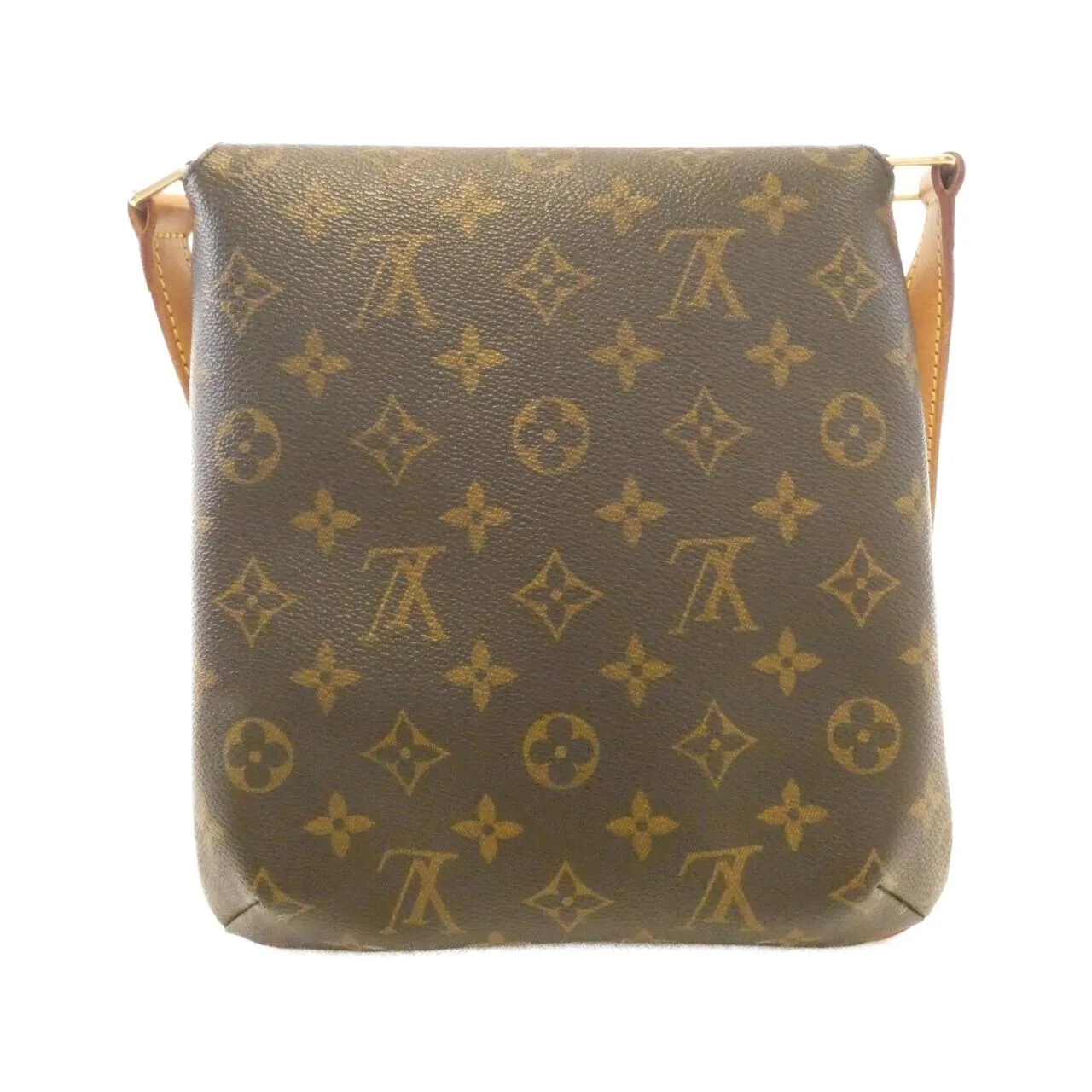 LOUIS VUITTON Musette M51258 Shoulder Monogram 黑色 Monogram 中古品A - 縮圖 2