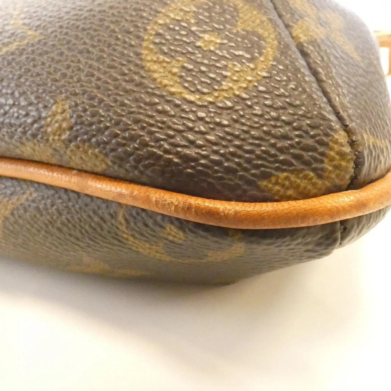 LOUIS VUITTON Musette M51258 Shoulder Monogram 黑色 Monogram 中古品A - 縮圖 3
