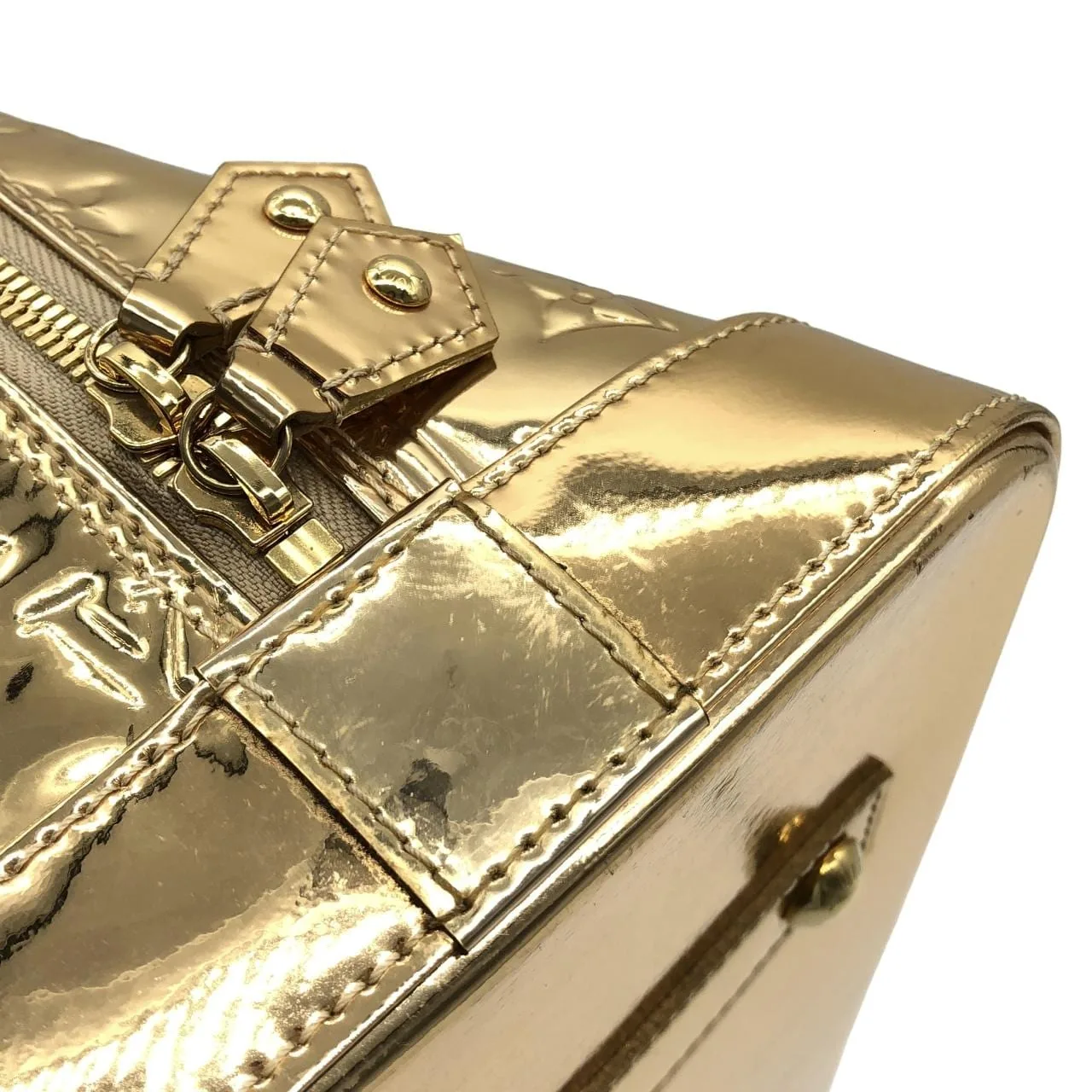 LOUIS VUITTON Alma M93624 Handbag Monogram Gold Monogram Rank A - Thumbnail 6