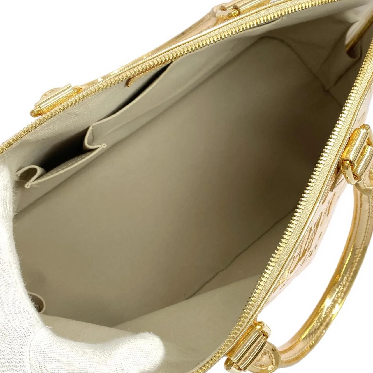 LOUIS VUITTON Alma M93624 Handbag Monogram Gold Monogram Rank A - Thumbnail 8