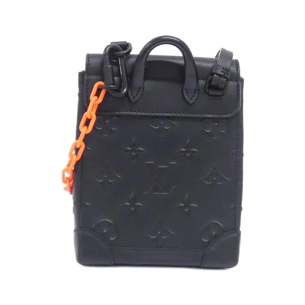 LOUIS VUITTON Steamer M58707 Shoulder Monogram 黑色 Monogram 中古品A - 縮圖 2