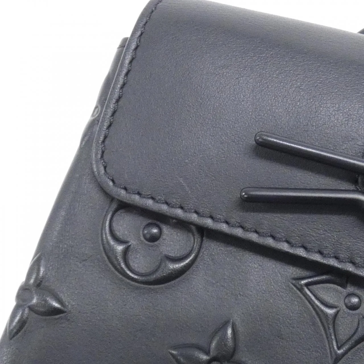 LOUIS VUITTON Steamer M58707 Shoulder Monogram 黑色 Monogram 中古品A - 縮圖 7