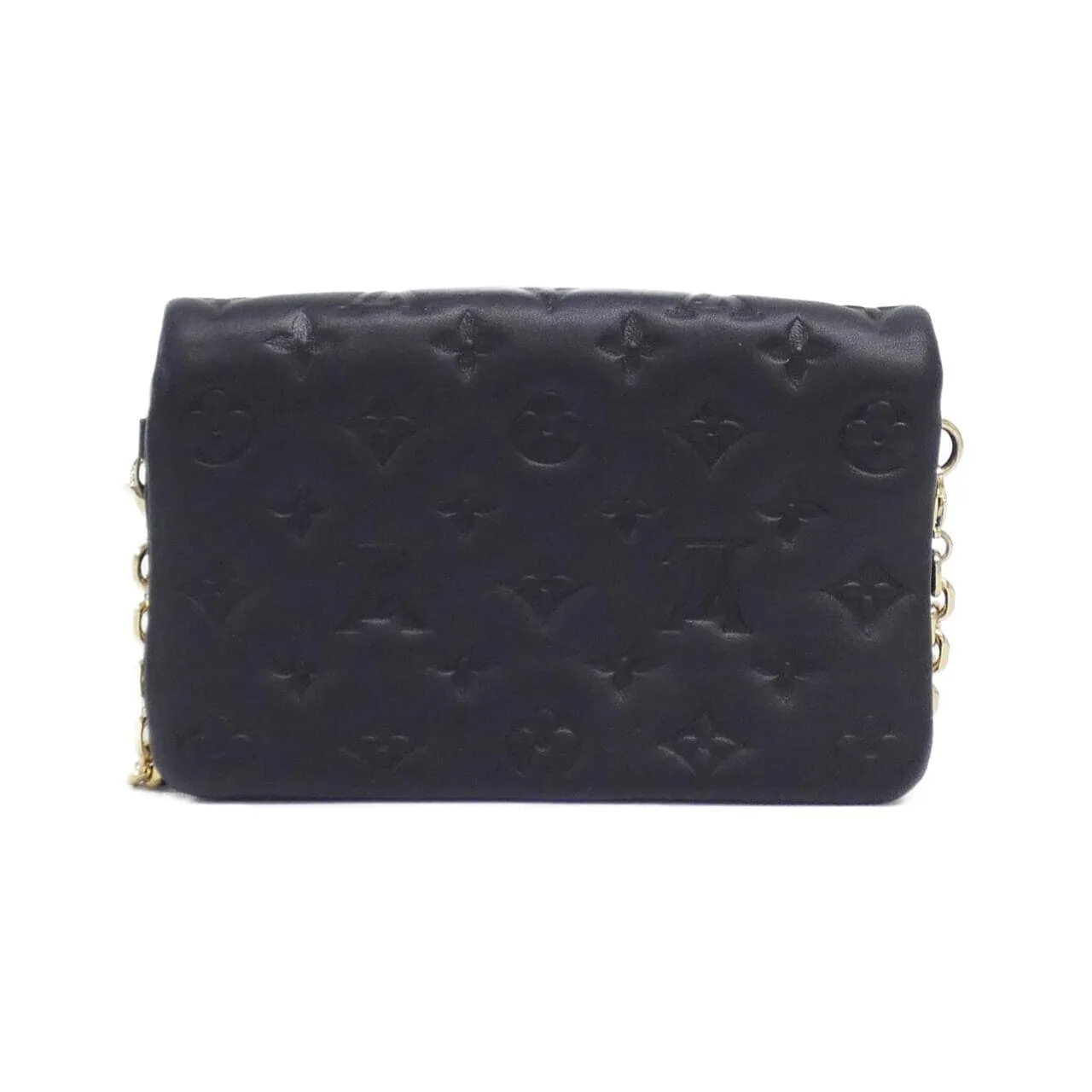 LOUIS VUITTON Pochette M82116 Shoulder Lambskin Black Lambskin Rank A - Thumbnail 2