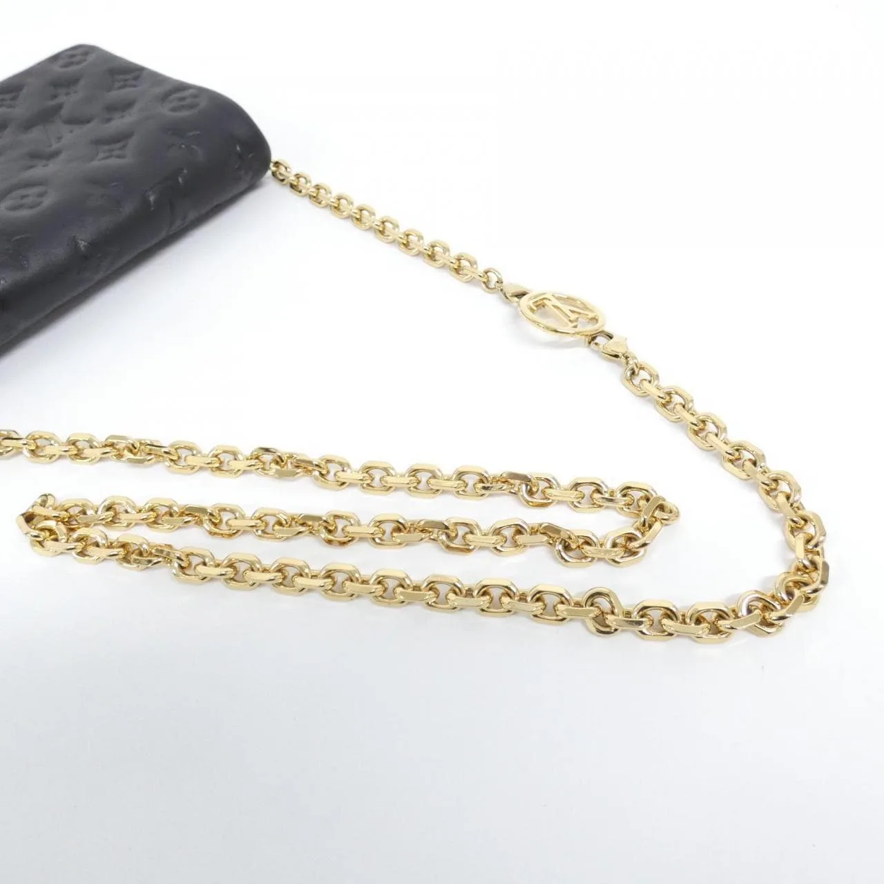 LOUIS VUITTON Pochette M82116 Shoulder Lambskin Black Lambskin Rank A - Thumbnail 8