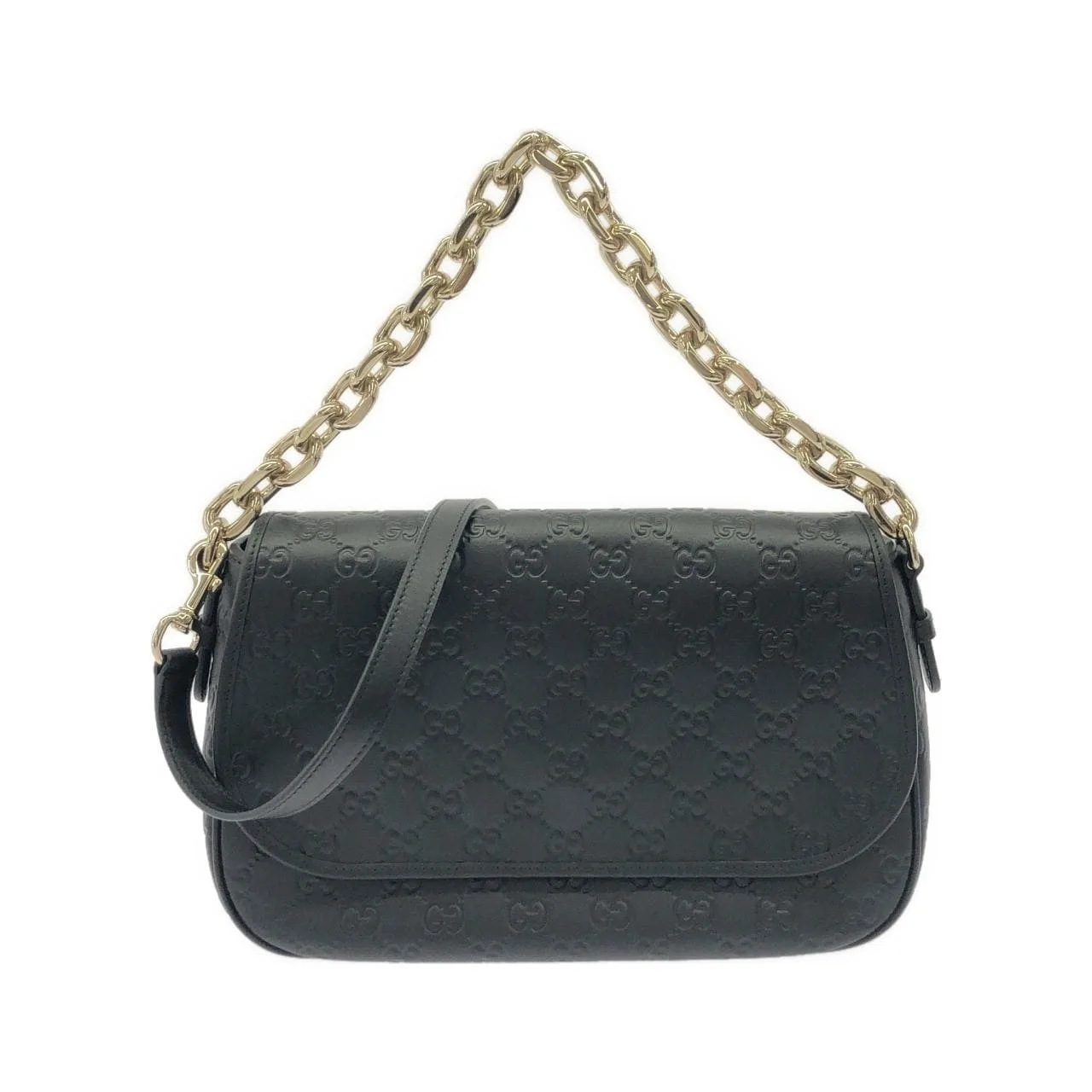GUCCI 848882 AAFDV 肩背包 皮革 Black