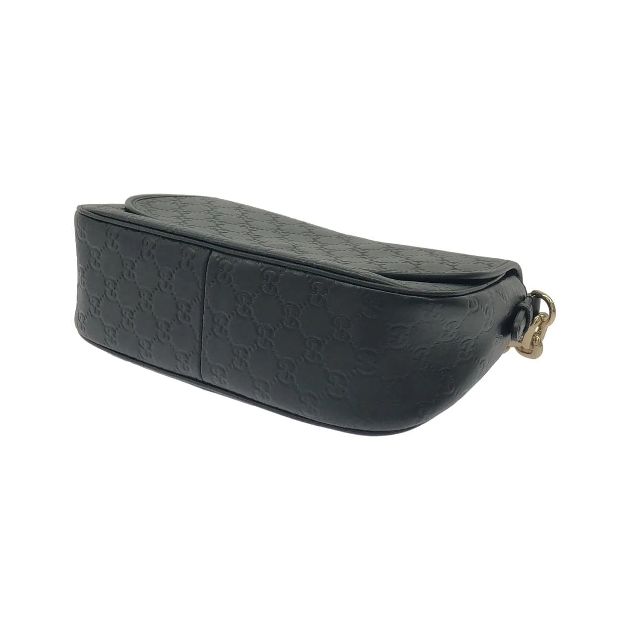 GUCCI 848882 AAFDV 肩背包 皮革 黑色 皮革 中古品A - 縮圖 3