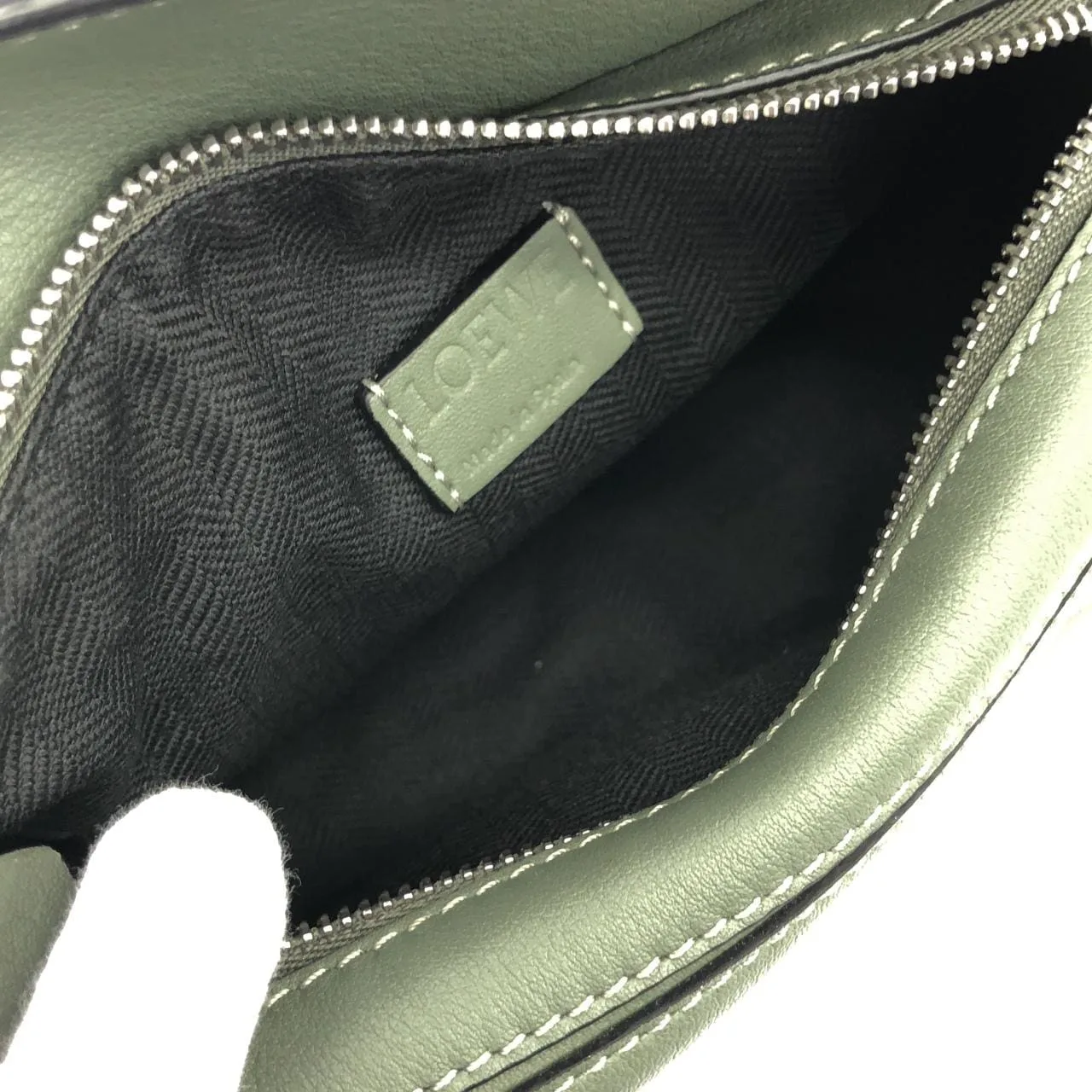 LOEWE Puzzle B510U89X02 Shoulder Silver Rank A - Thumbnail 5