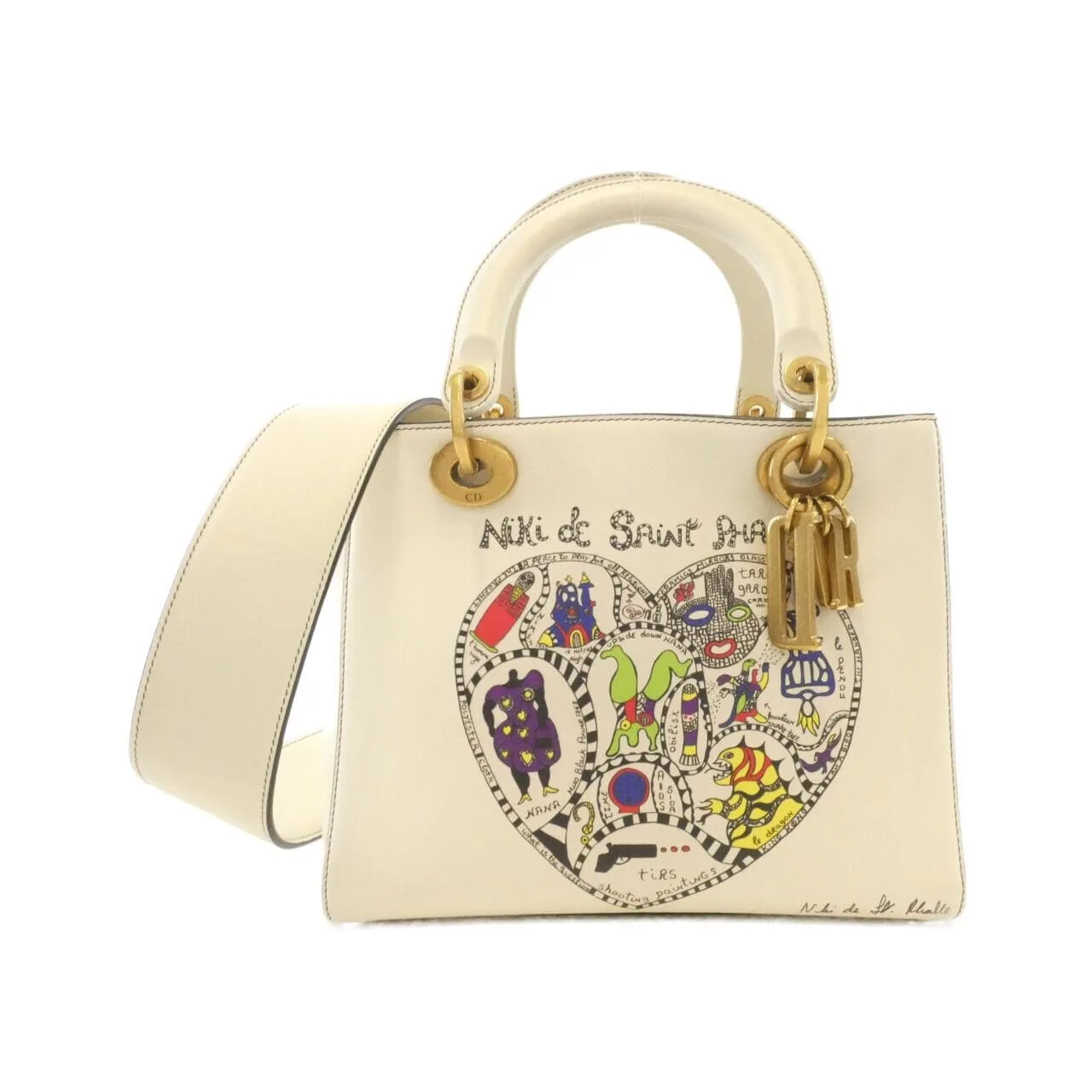 DIOR Lady Dior M0579CGSC Handbag Leather