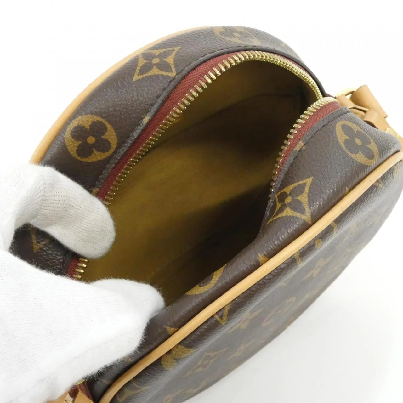 LOUIS VUITTON M45149 Shoulder Monogram 黑色 Monogram 中古品A - 縮圖 6