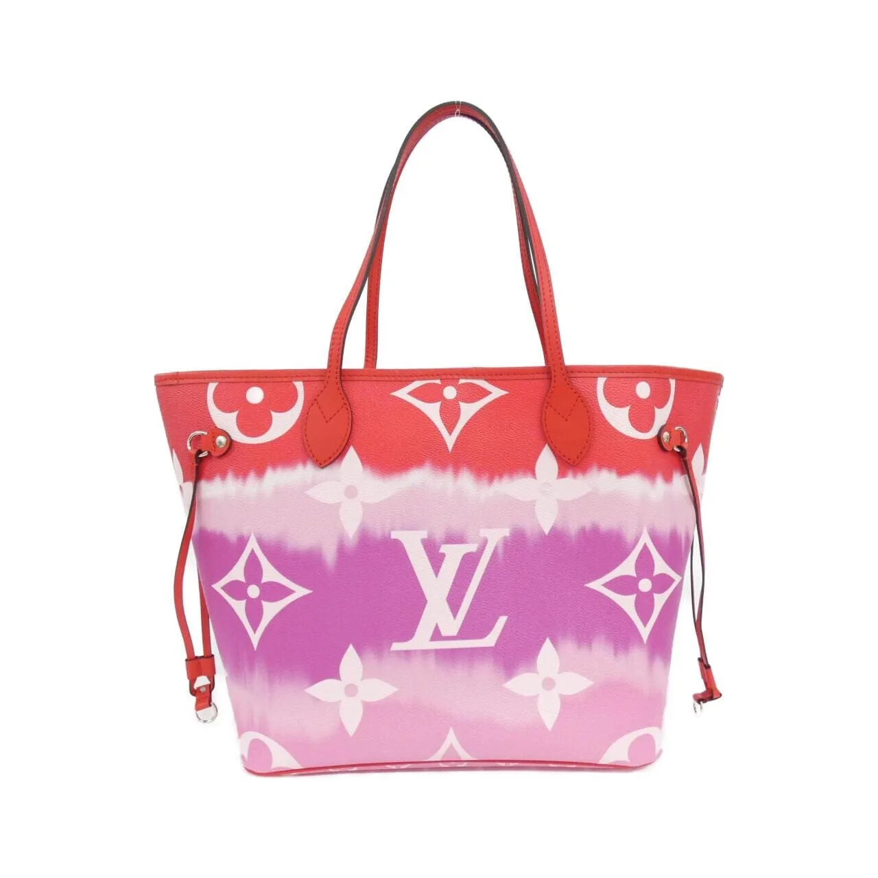 LOUIS VUITTON Neverfull M45127 Tote Canvas Rouge