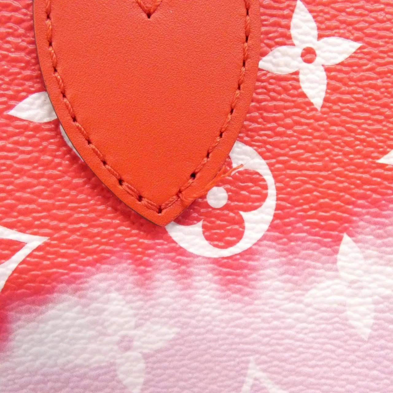 LOUIS VUITTON Neverfull M45127 Tote Canvas Rouge 帆布 中古品A - 縮圖 5