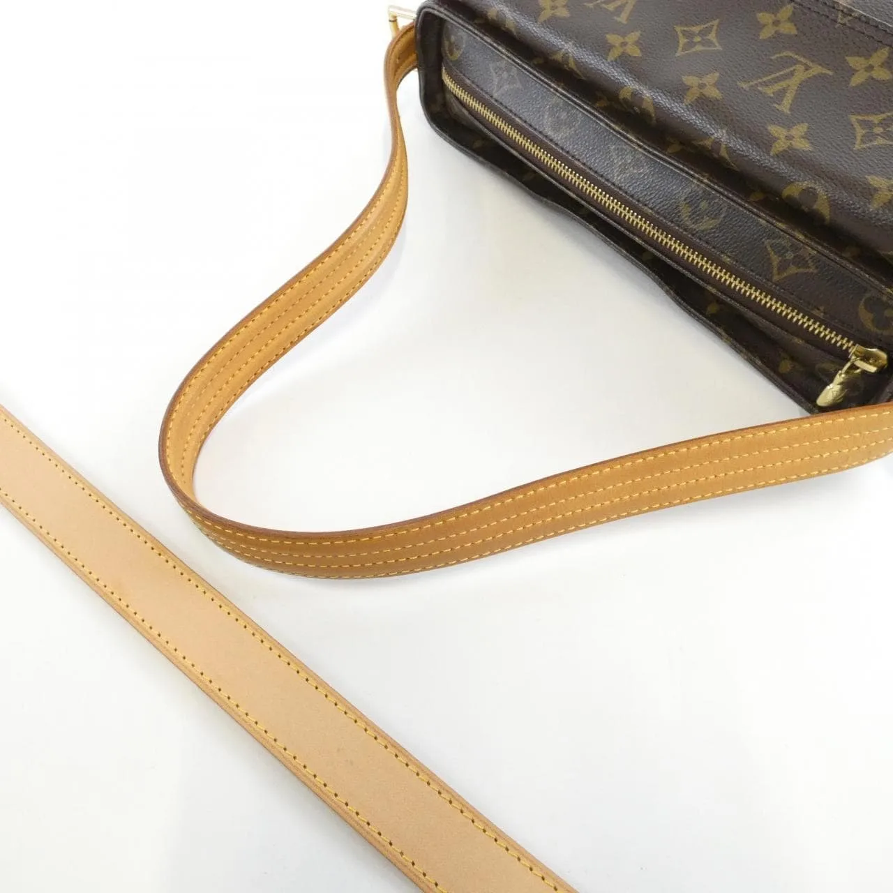 LOUIS VUITTON Viva Cité M51164+J54316 Handbag Monogram 黑色 Monogram 中古品B - 縮圖 6