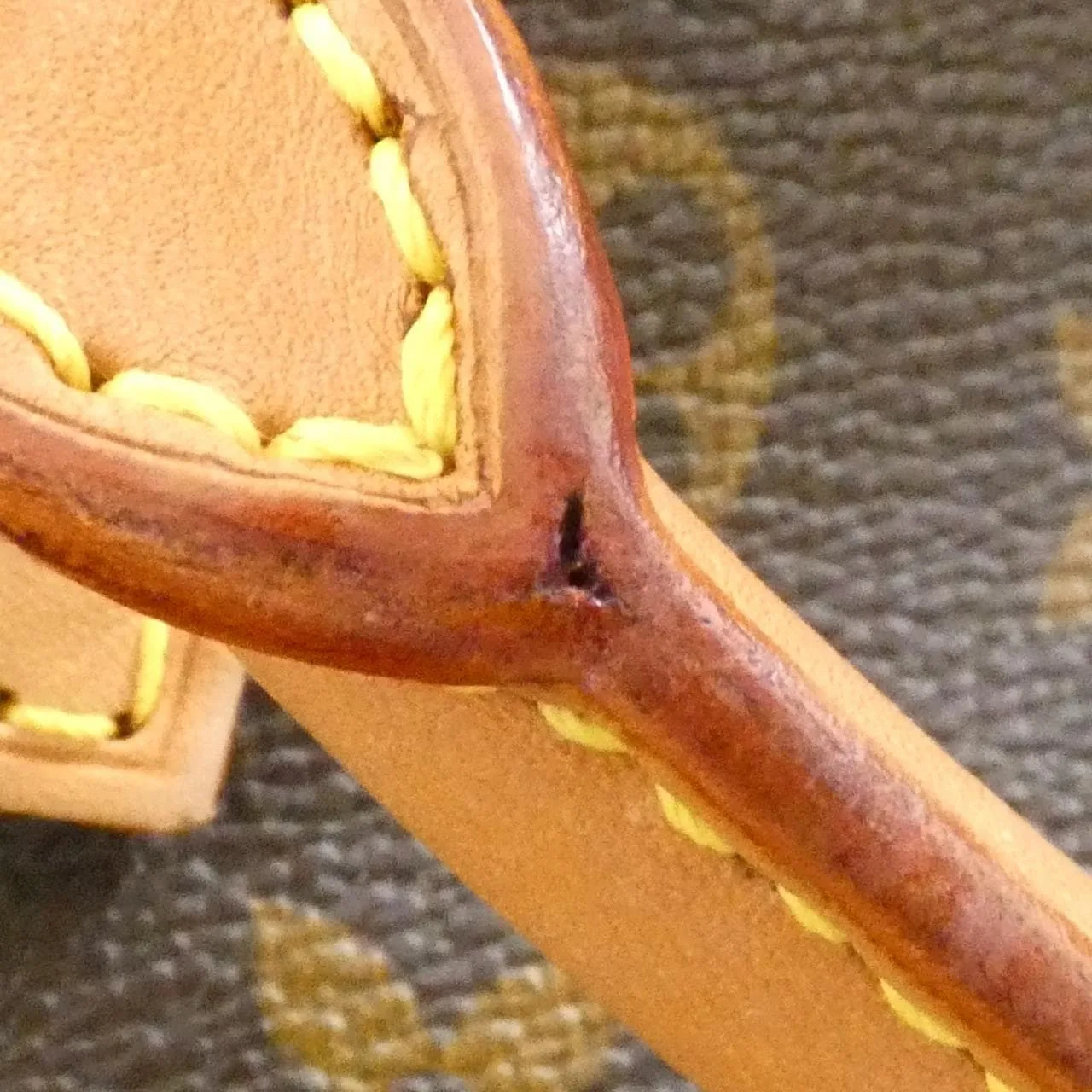 LOUIS VUITTON Speedy M41522 Boston Monogram 黑色 Monogram 中古品B - 縮圖 4
