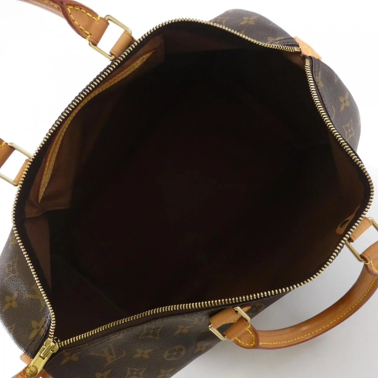LOUIS VUITTON Speedy M41522 Boston Monogram 黑色 Monogram 中古品B - 縮圖 6