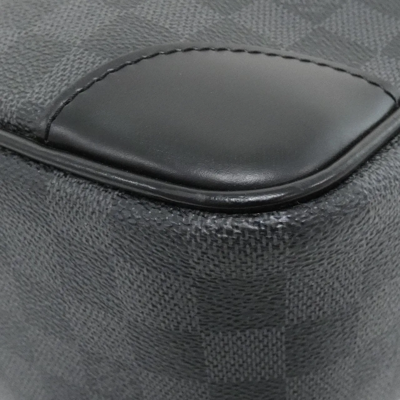 LOUIS VUITTON Documents N41123 Handbag Damier 黑色 Damier 中古品A - 縮圖 3