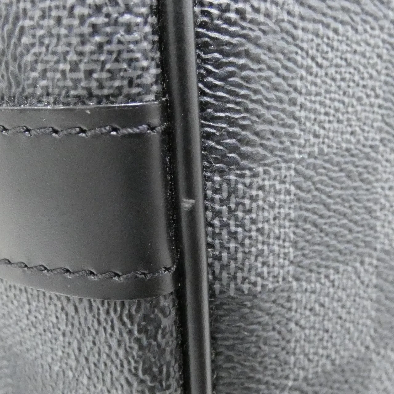 LOUIS VUITTON Documents N41123 Handbag Damier 黑色 Damier 中古品A - 縮圖 5