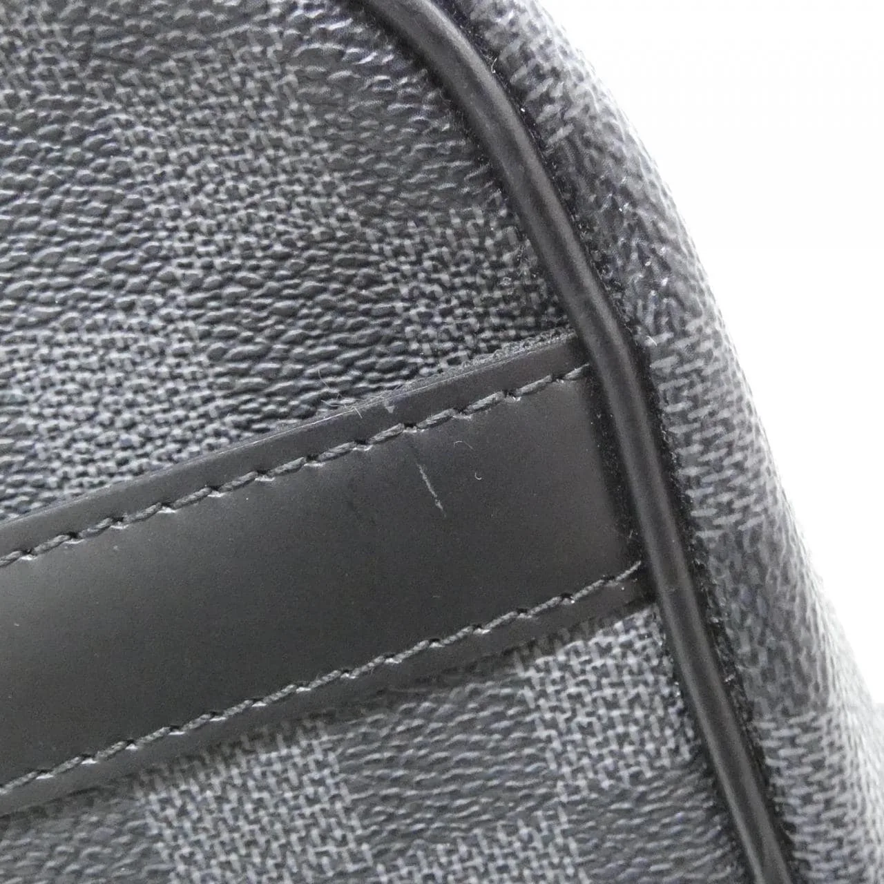 LOUIS VUITTON Documents N41123 Handbag Damier 黑色 Damier 中古品A - 縮圖 6