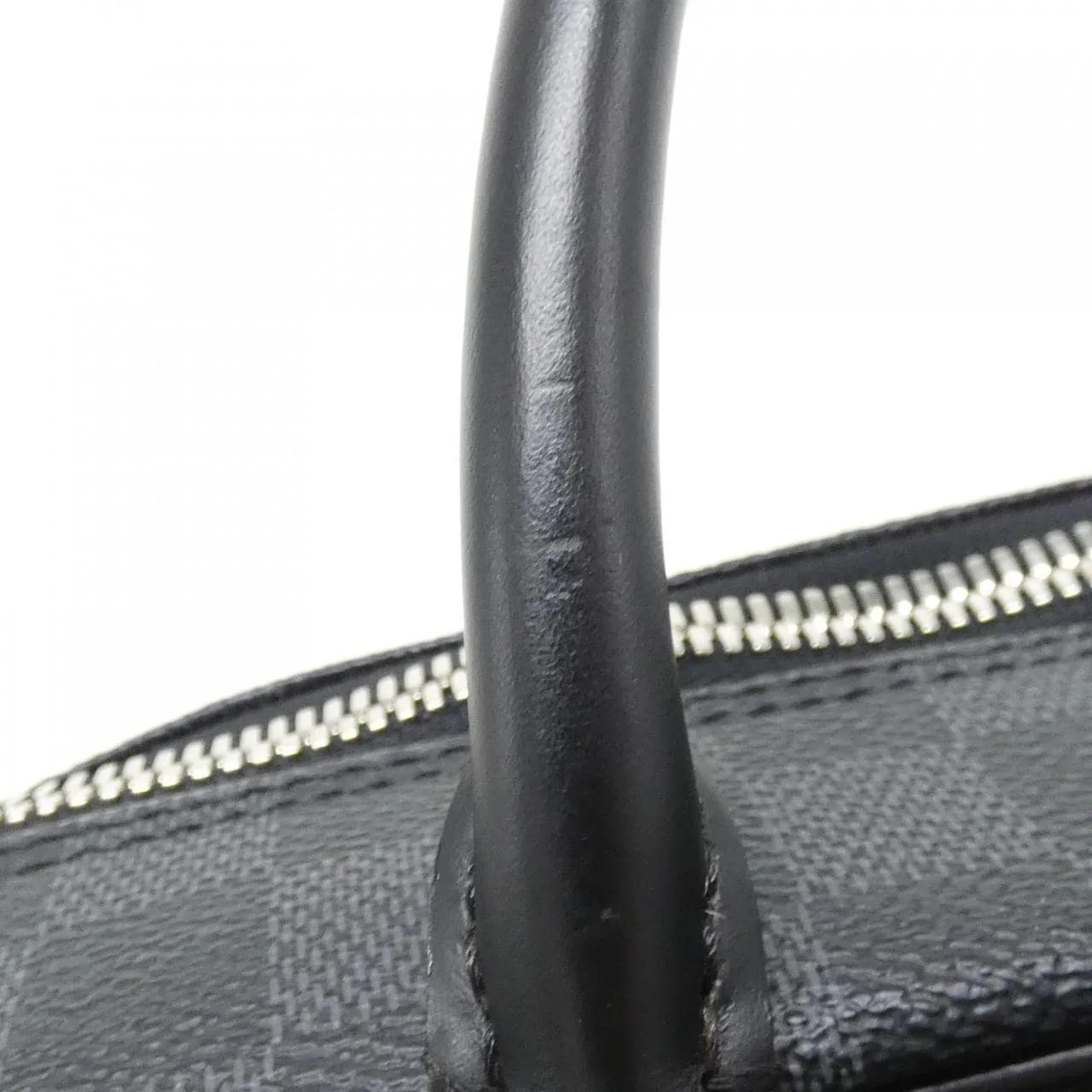 LOUIS VUITTON Documents N41123 Handbag Damier 黑色 Damier 中古品A - 縮圖 7