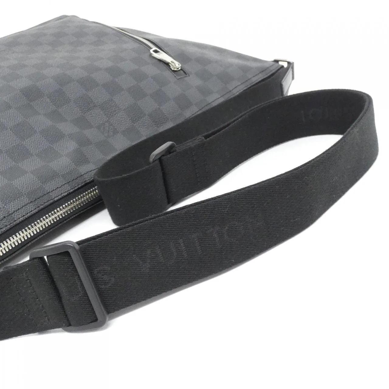 LOUIS VUITTON N41106 Shoulder Damier 黑色 Damier 中古品A - 縮圖 4