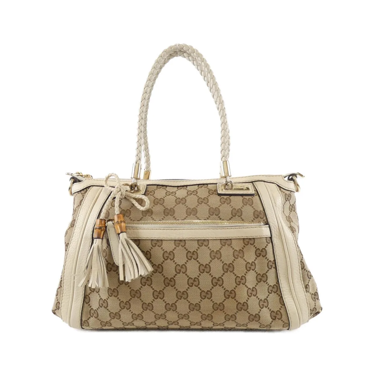 GUCCI 282300 FWCGG 手提包 帆布 Black