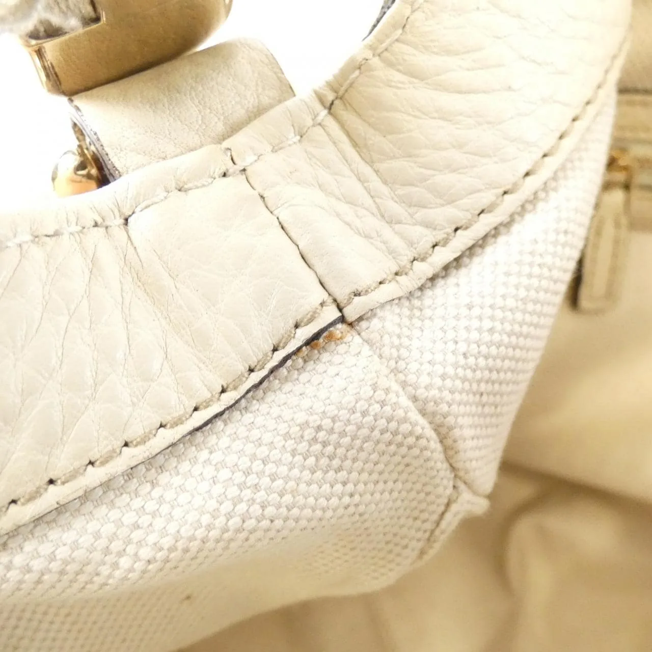 GUCCI 282300 FWCGG 手提包 帆布 黑色 帆布 中古品B - 縮圖 10