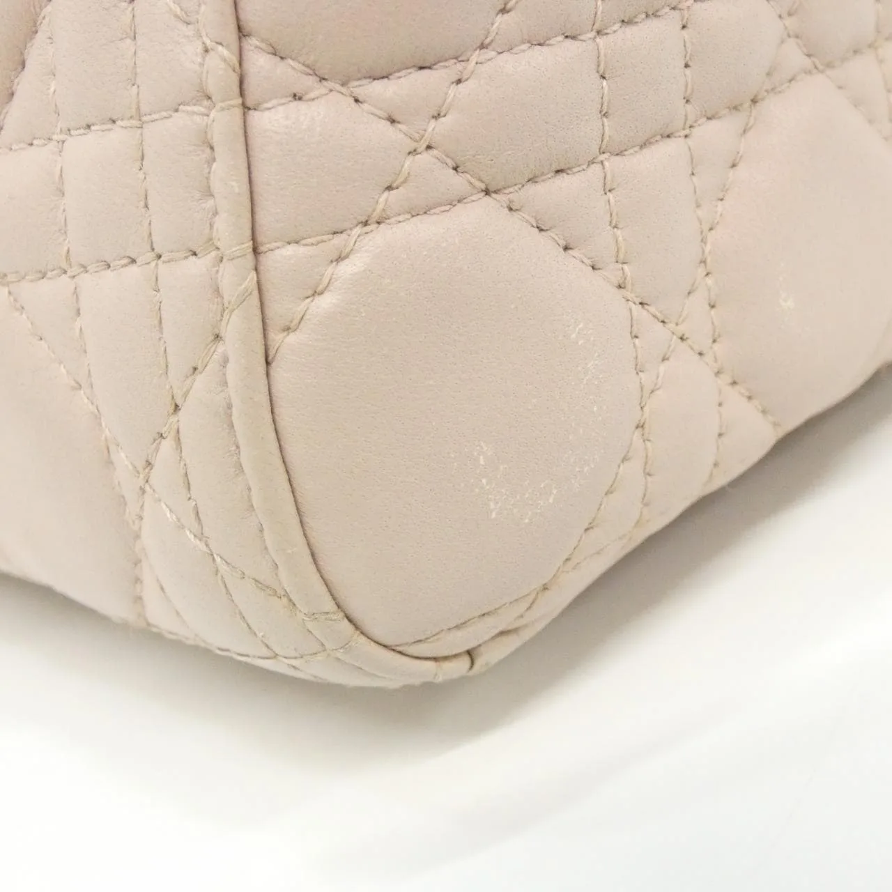 DIOR Lady Dior CAL44561 Handbag Lambskin Black Lambskin Rank A - Thumbnail 7