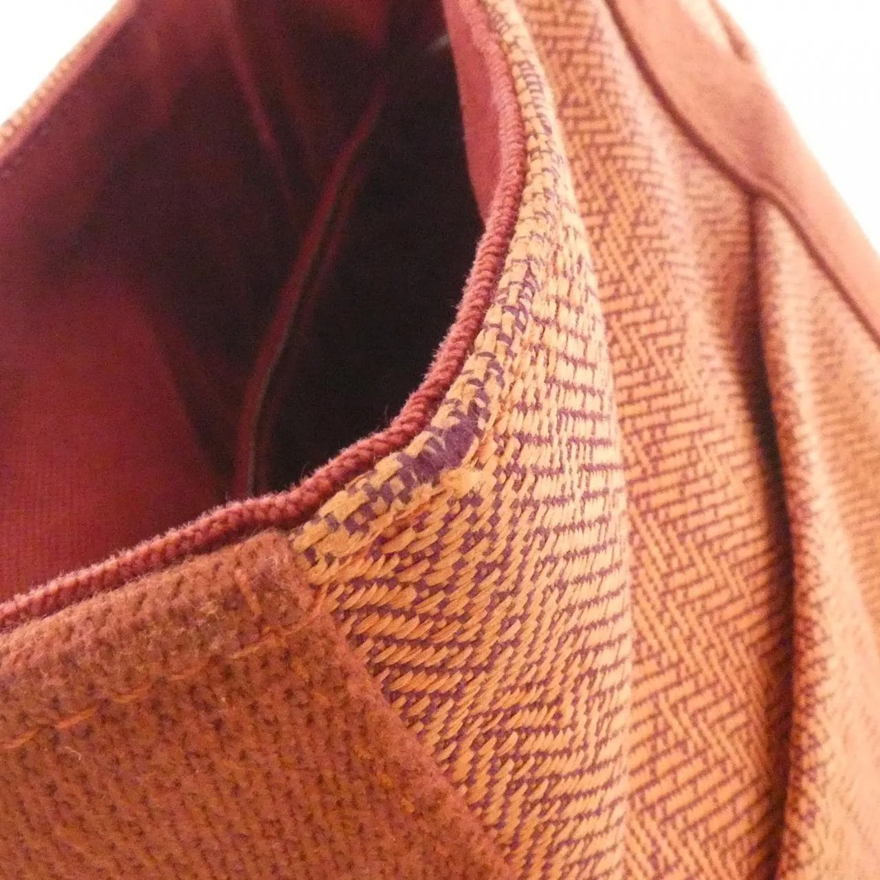 HERMES 102219M 手提包 帆布 4