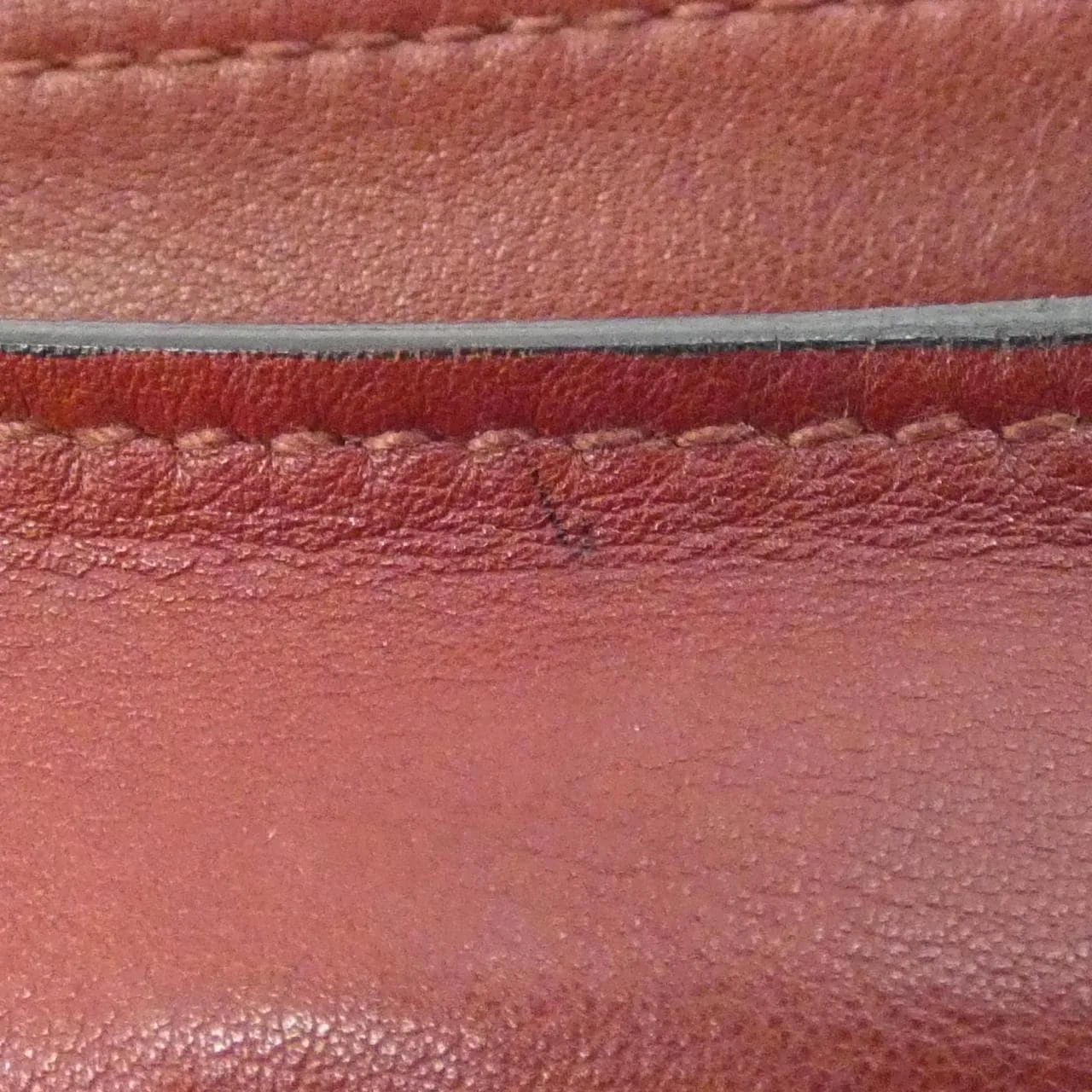HERMES 049021CK Handbag Rouge Rank A - Thumbnail 8